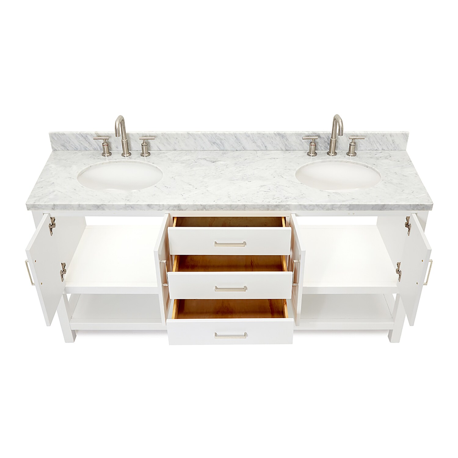 ARIEL S073DCWOVOWHT Bath-Vanity-Combo - View #6