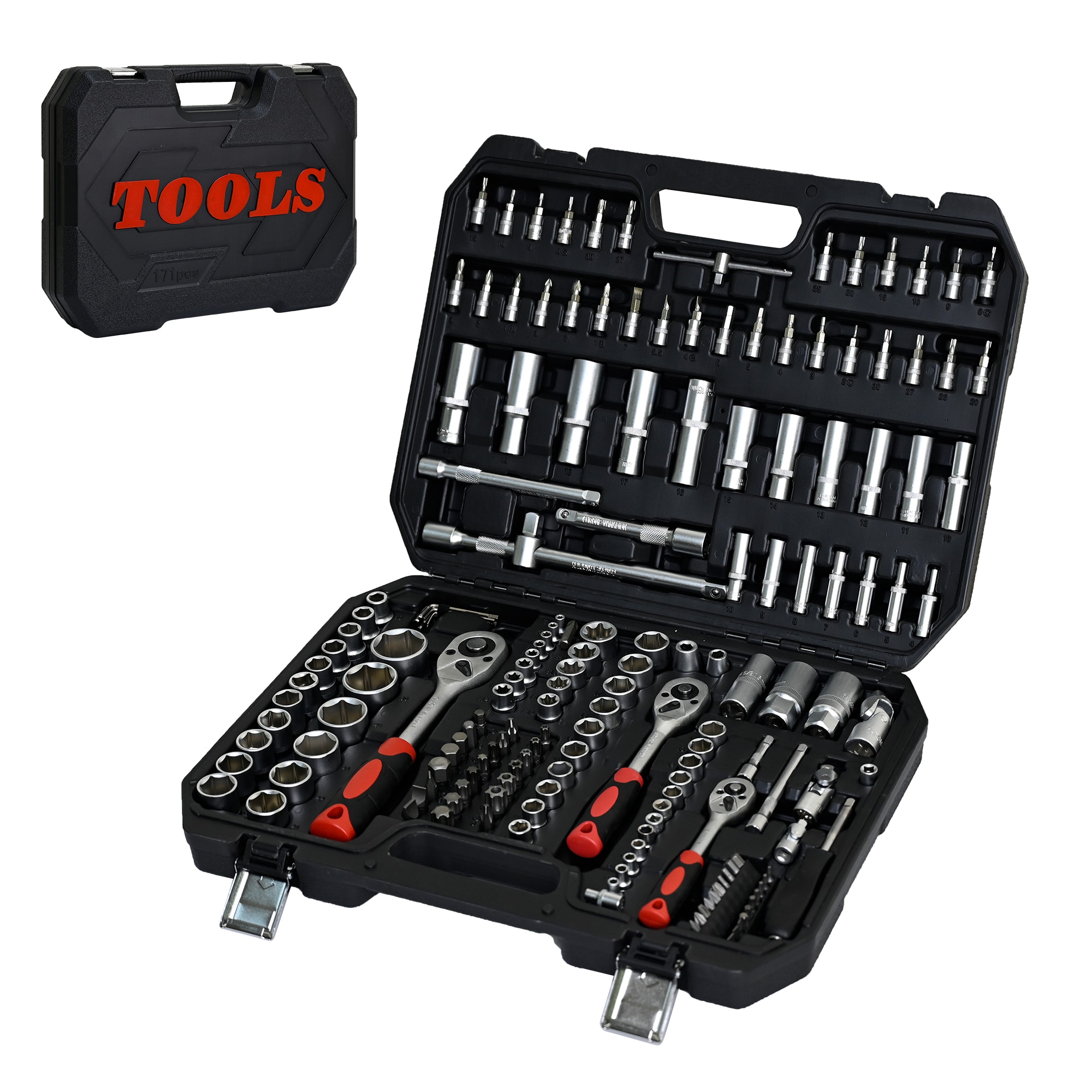 Siavonce XH203830 171 -Piece Household Tool Set with Hard Case