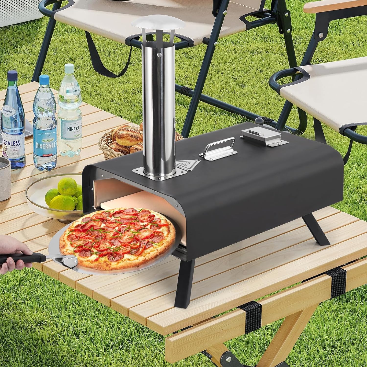 Qeetex PSKX-PHO-167U56PH Outdoor-Pizza-Ovens - View #3