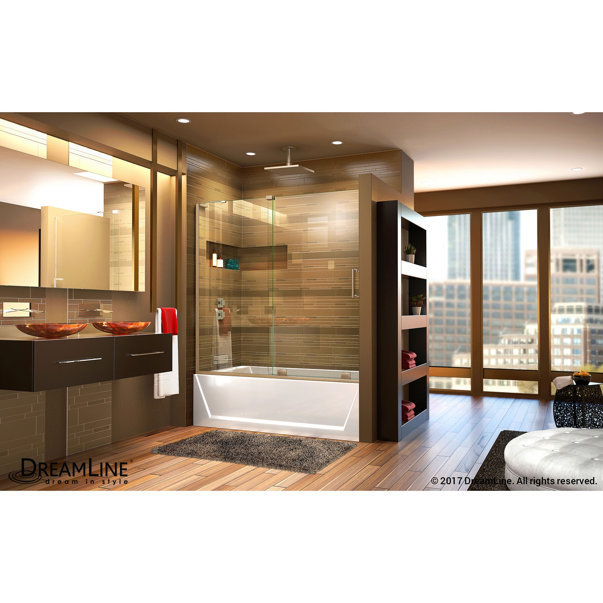 DreamLine SHDR-1960580L-04 Bathtub-Doors - View #7