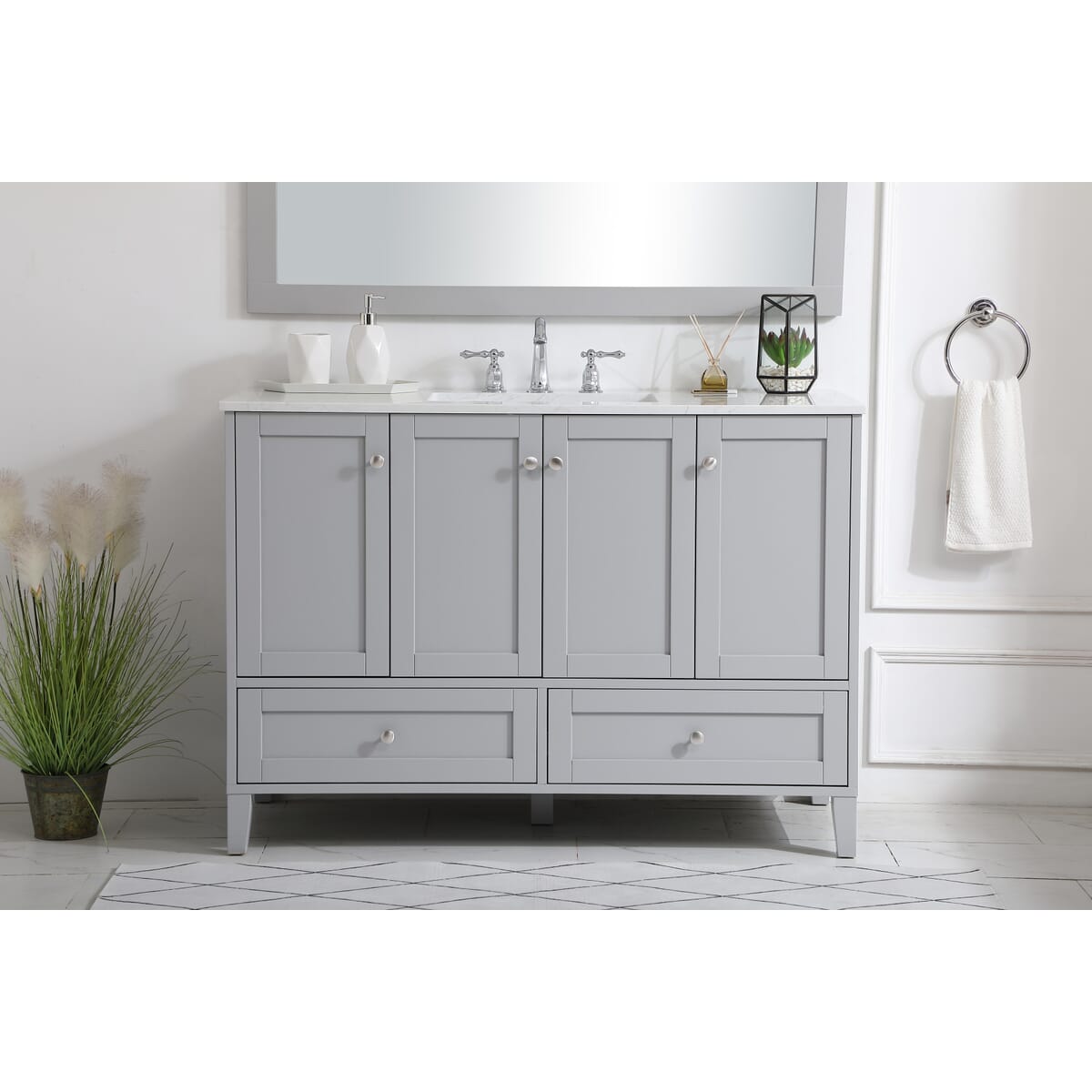 Simply Living Home SLVF54048GR Bath-Vanity-Combo - View #2
