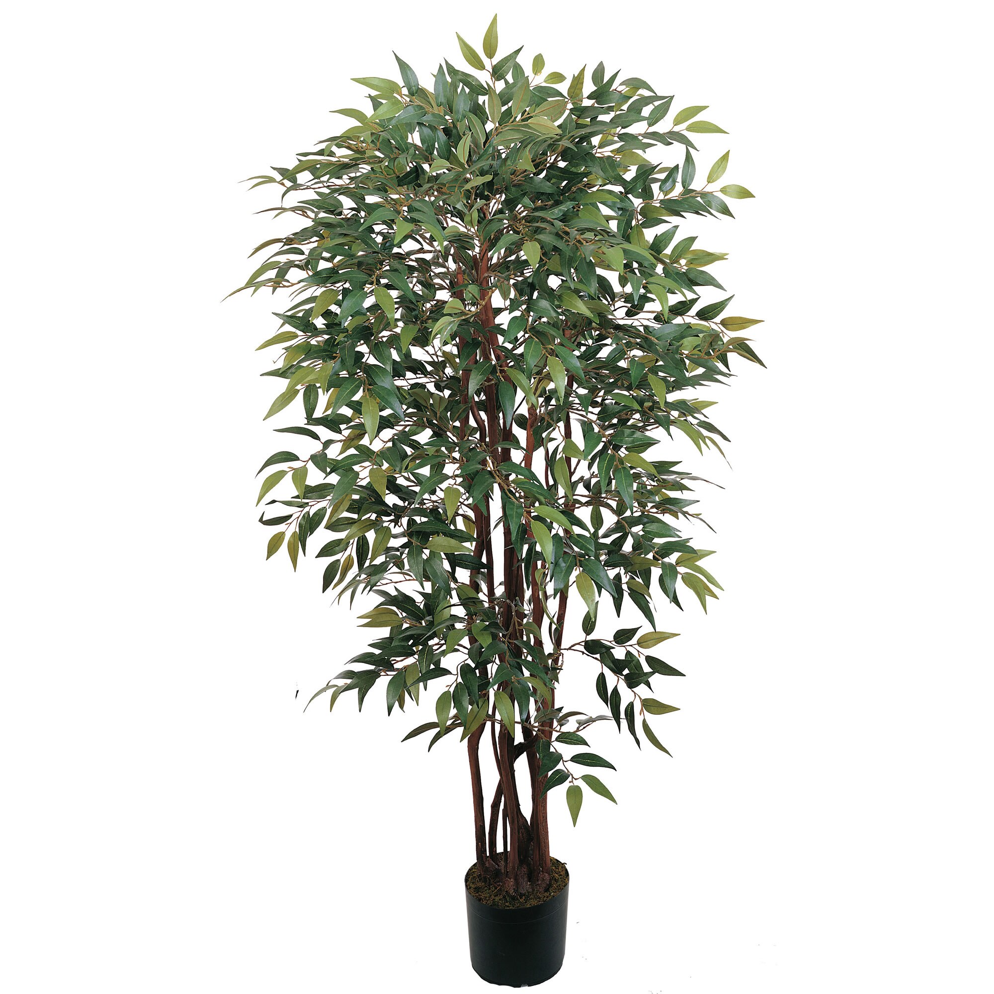 Nearly Natural 5081 48-in Green Indoor Silk Artificial Tree