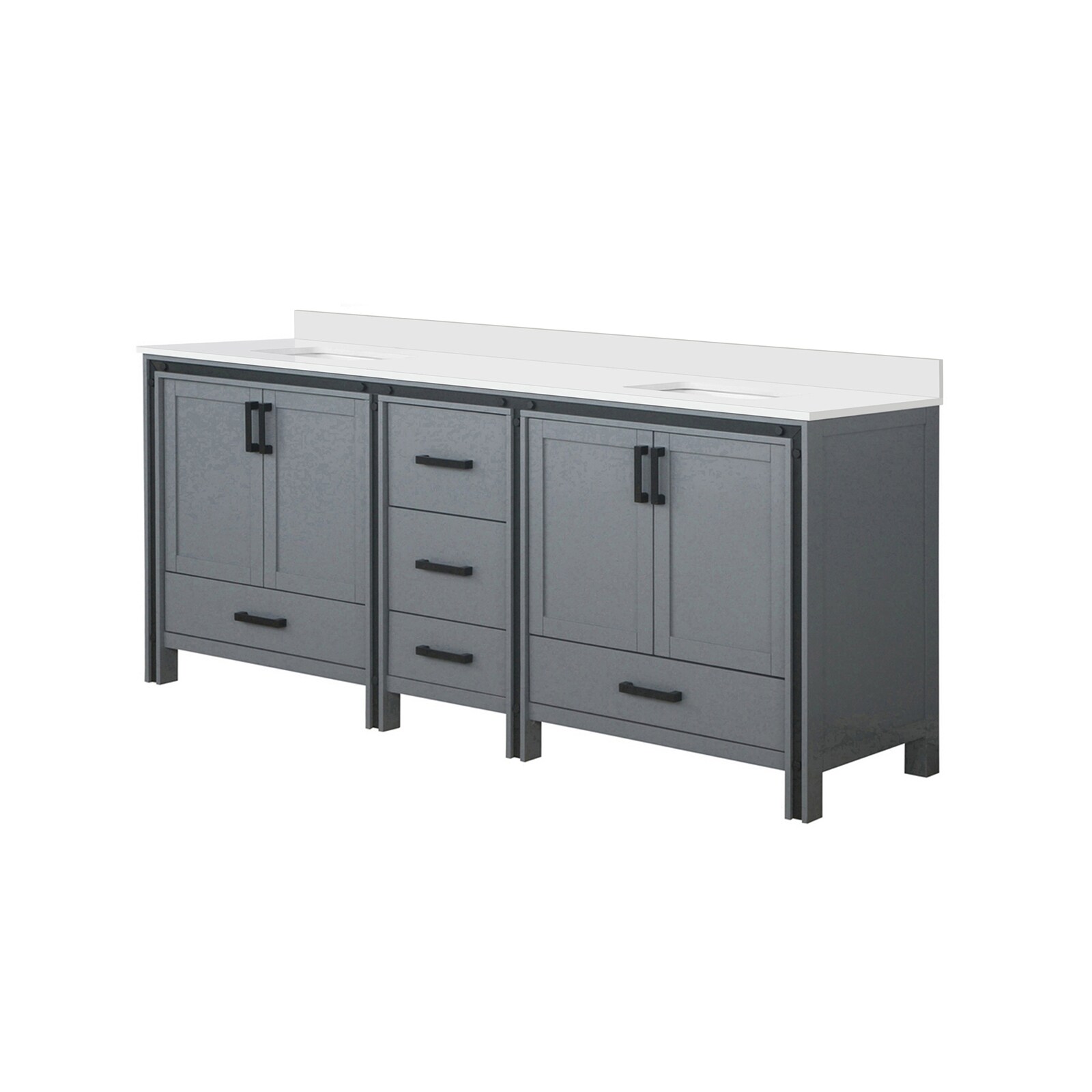 Lexora LVZV84DB200 Bath-Vanity-Combo - View #5