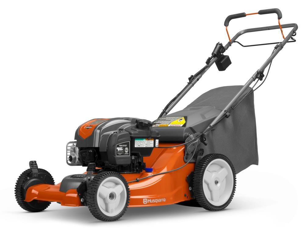 Husqvarna LC221FHE 163-cc 21-in Self-Propelled Gas Lawn Mower with Briggs &  Stratton Engine in the Gas Push Lawn Mowers department at