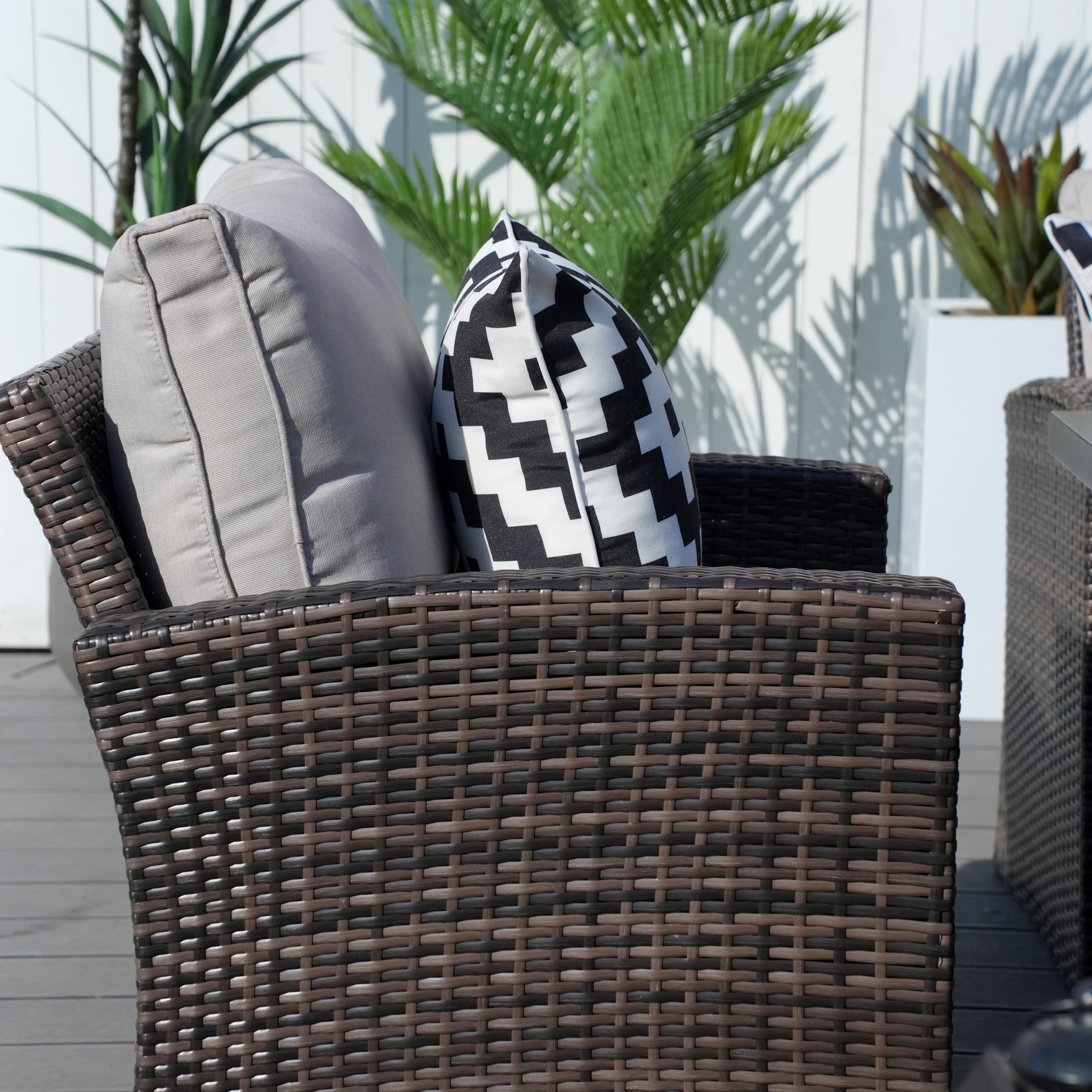 Moda Furnishings 1403B-1106RA-B Patio-Conversation-Sets - View #4