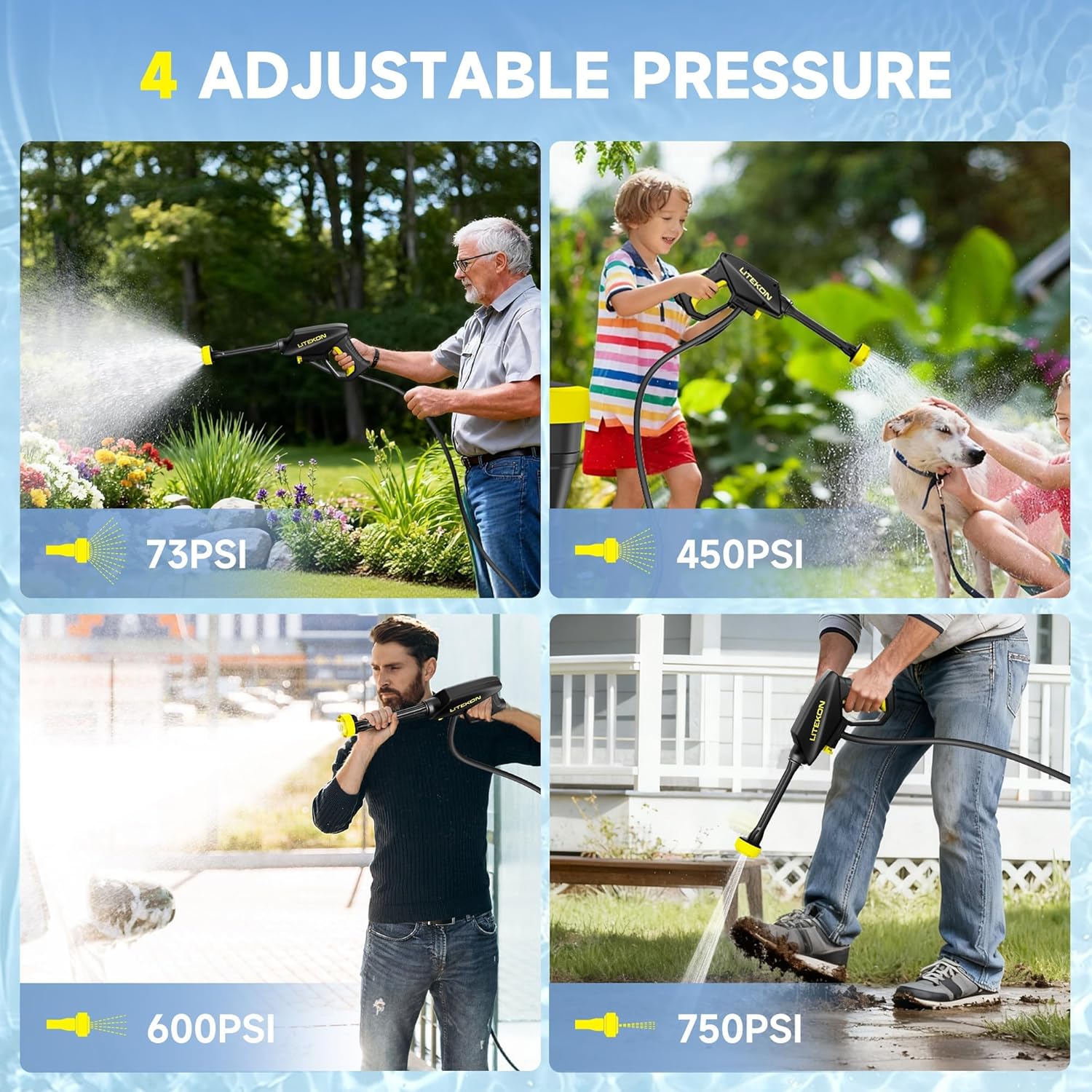 LITEKON 762292139935 Gas-Pressurewashers - View #3