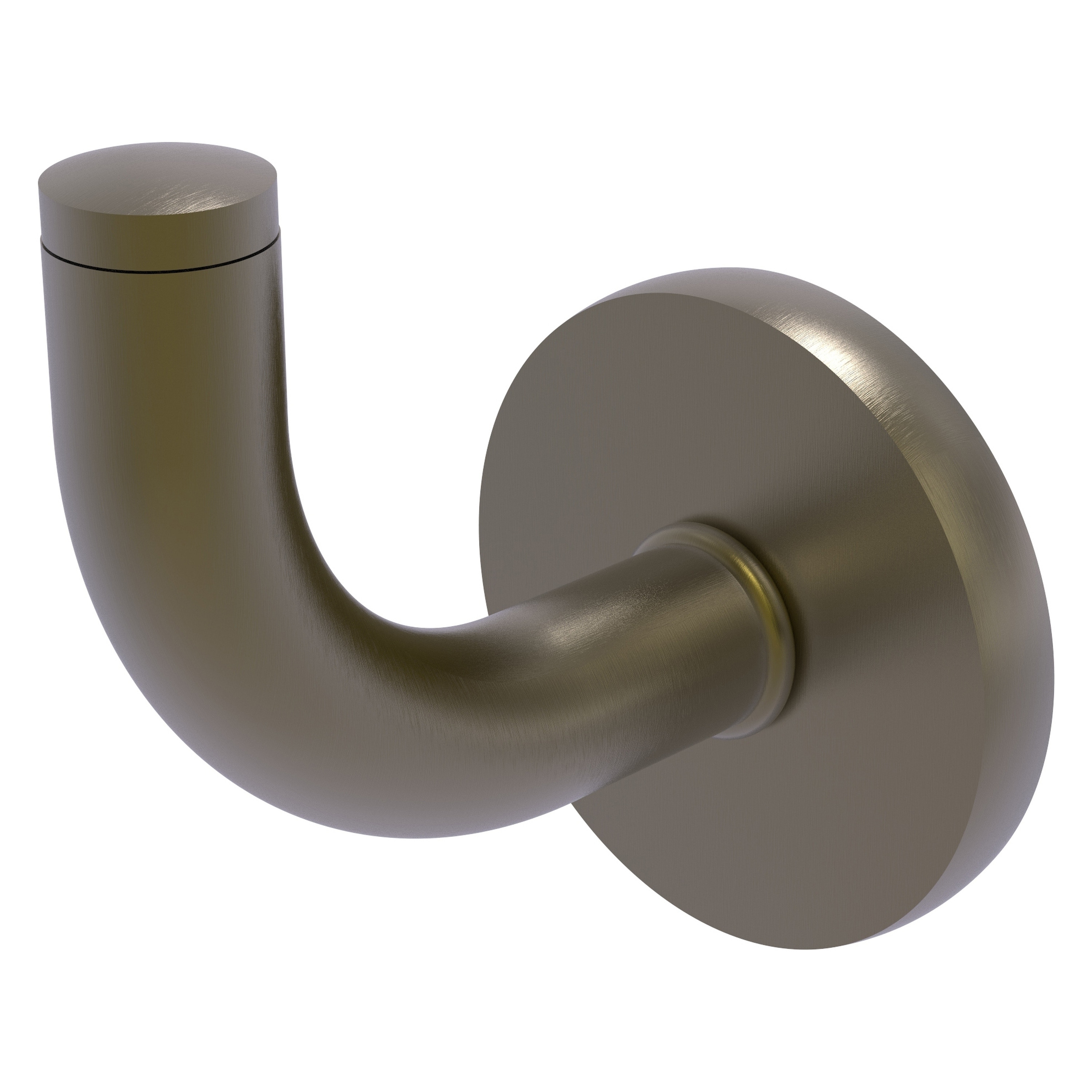 Allied Brass RM-20-ABR Remi Antique Brass Single -Hook Wall mount Towel Hook