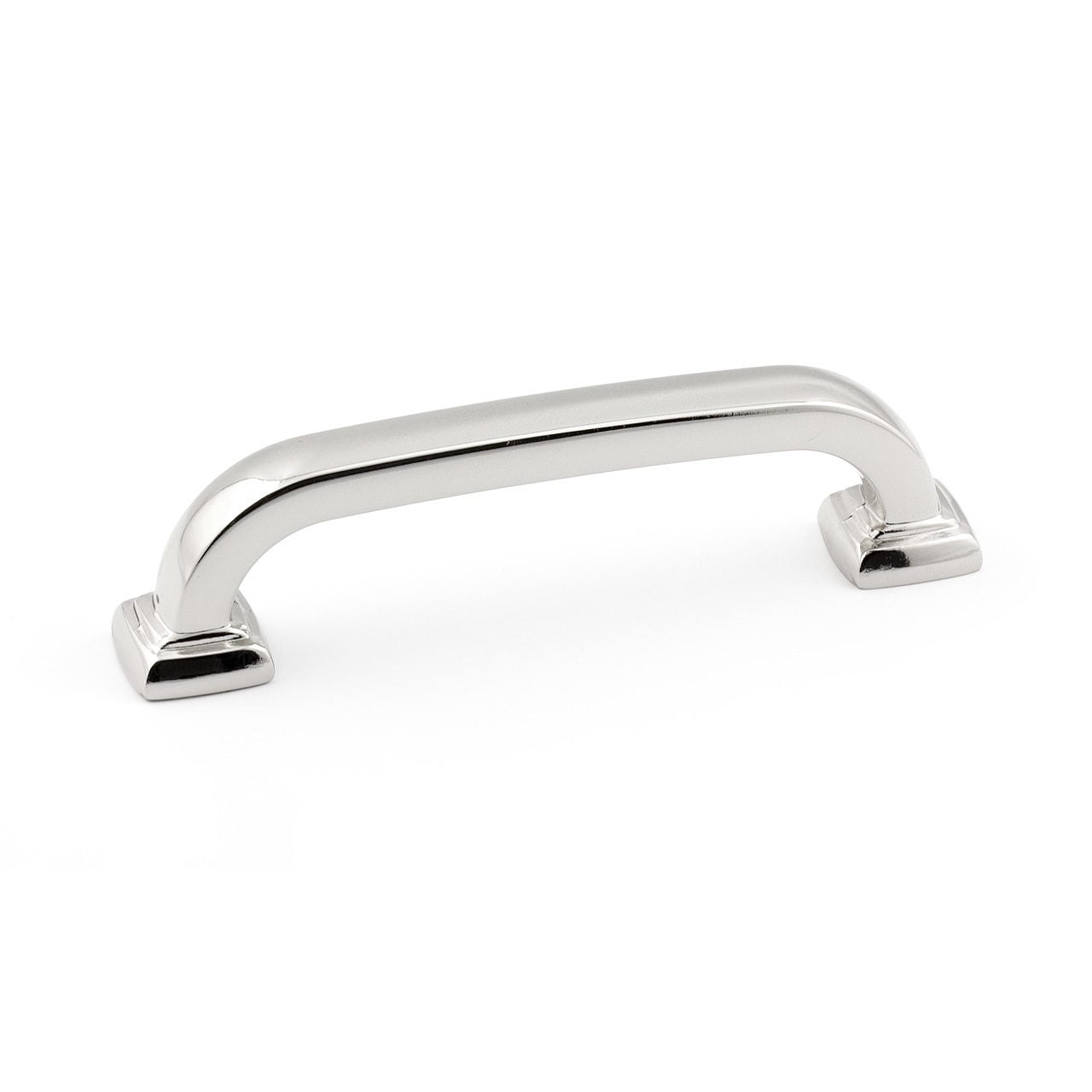 Richelieu BP81596180 Vaughan 3-3/4-in , 96mm Center to Center Polished Nickel Arch Handle