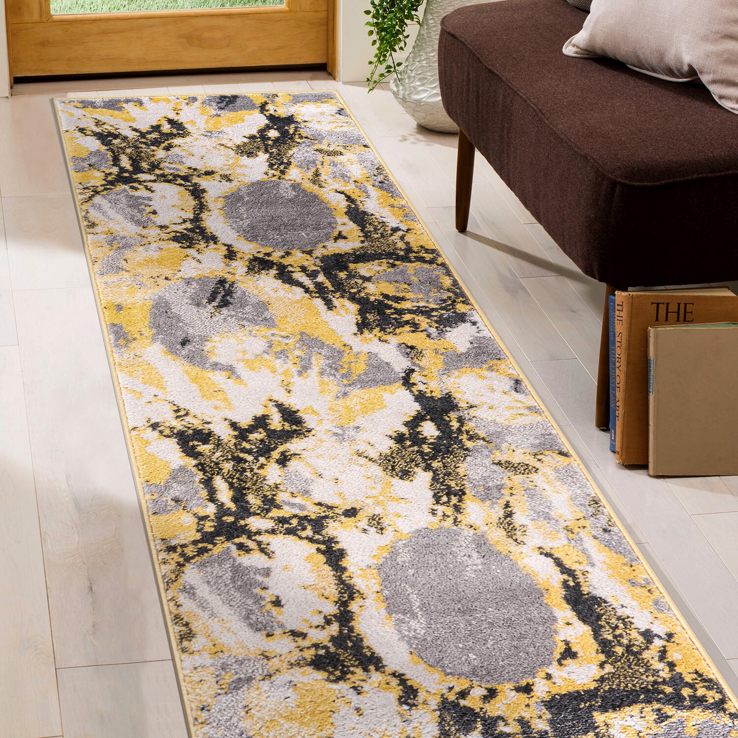 World Rug Gallery 389YELLOW2X7 rugs - View #8
