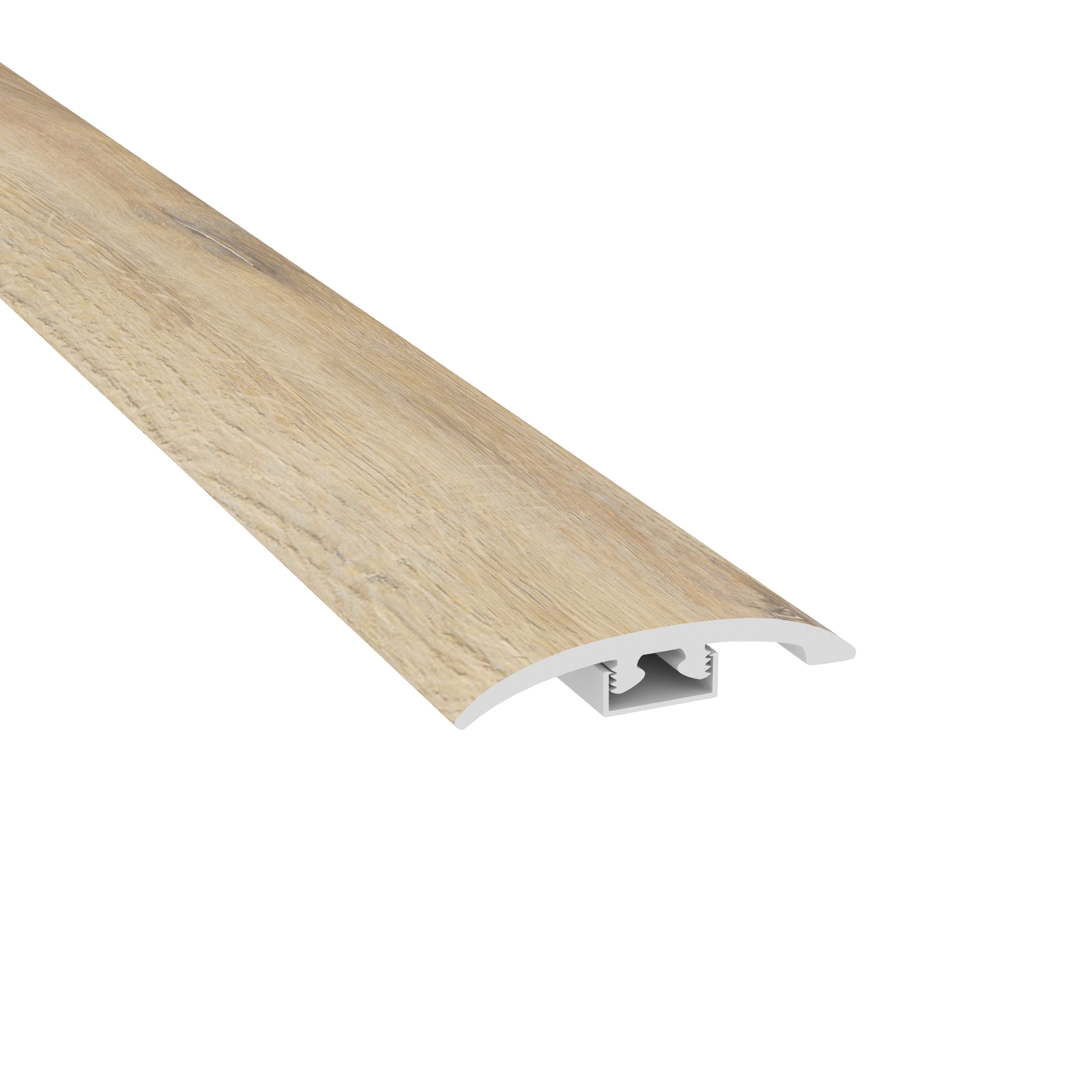 CALI 7902501423 Reefwood 0.28-in T x 1.93-in W x 72.83-in L PVC Multi-purpose Floor Moulding