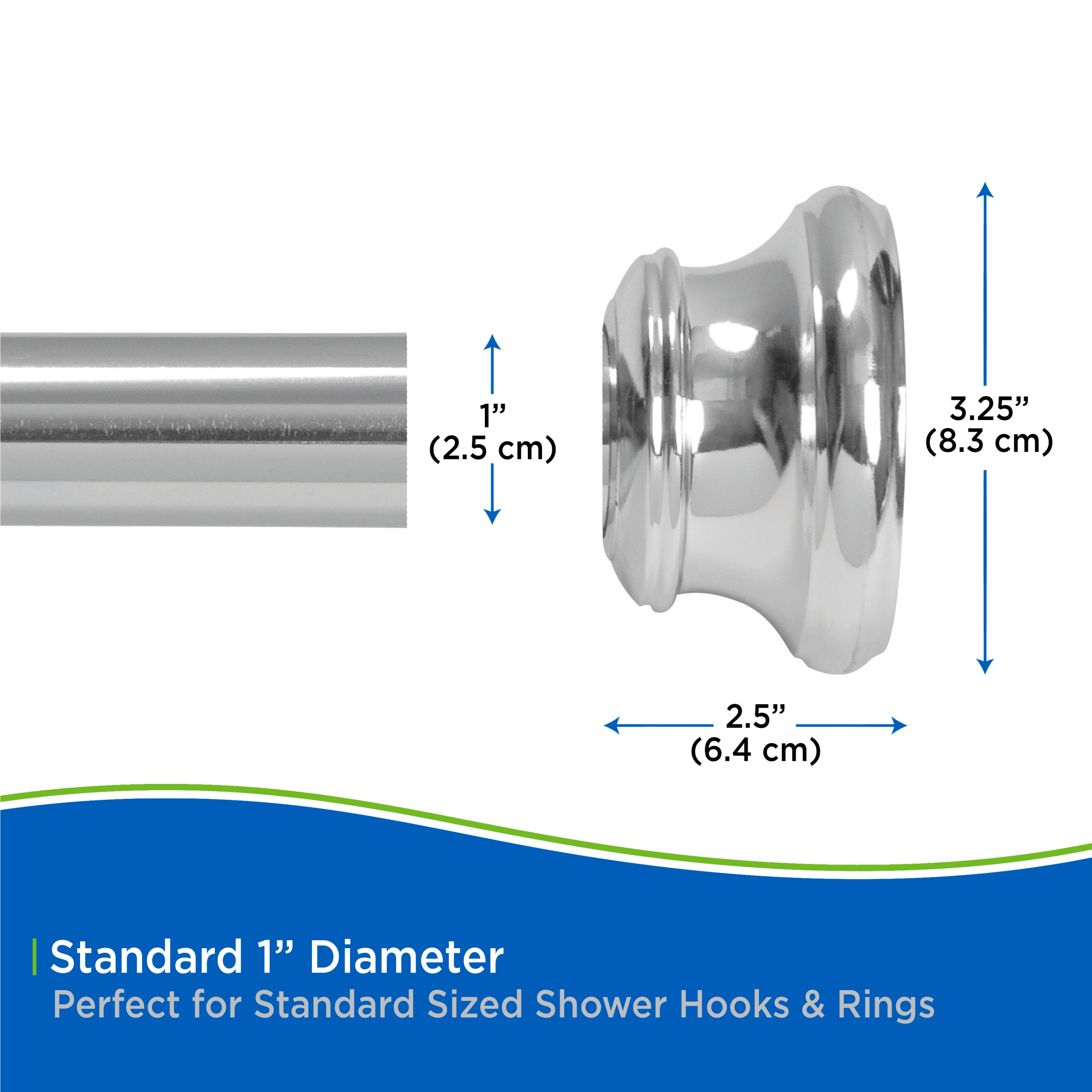 Kenney KN60940REM Shower-Rods - View #8