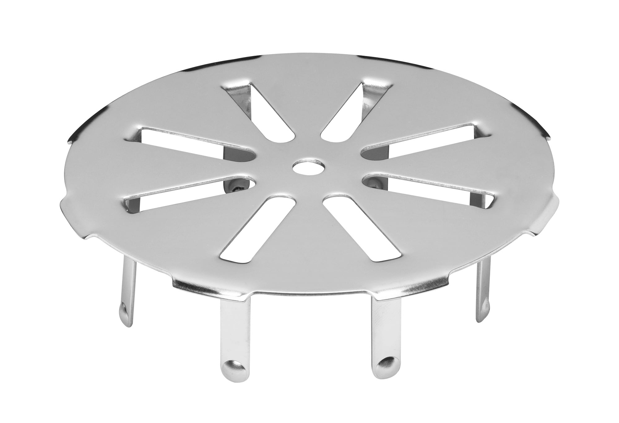 Oatey 4-in Snap-in Round Stainless Steel Strainer In The Shower Drains ...