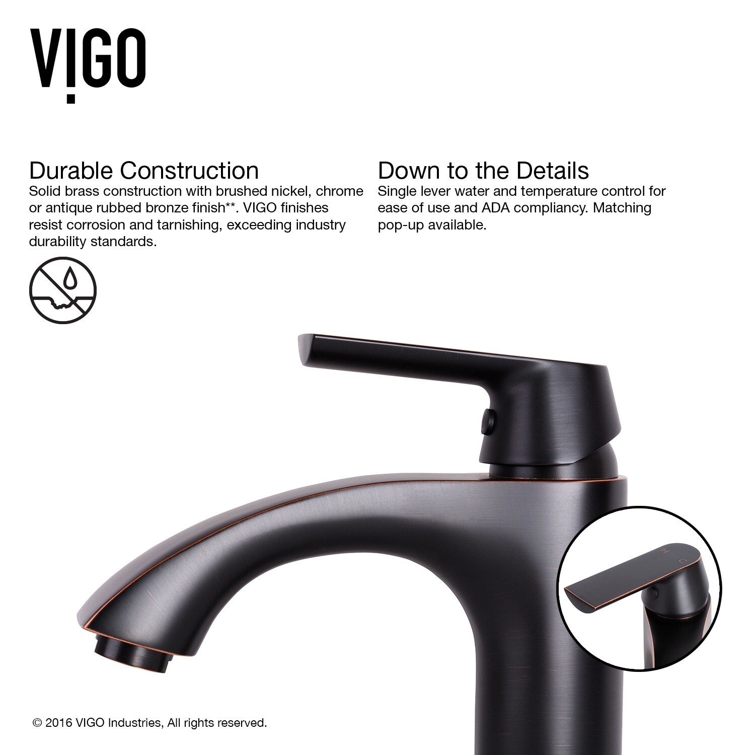 VIGO VGT1202 Bath-Sink - View #12