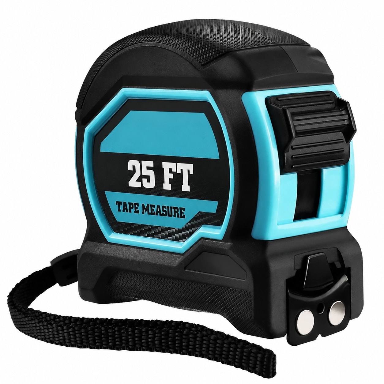 Linder Group Inc Magnetic Tape Measure 25 Feet with Fractions One Eighth Retractable Measuring Tape Easy to Read Both Side Measurement Tape Magnetic Hook and