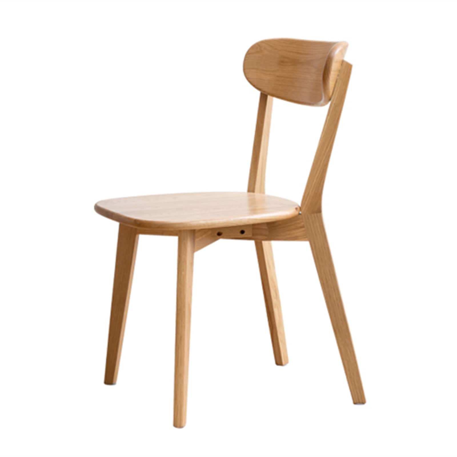 BESTCOSTY W1283LJW73057ZYYRL Contemporary/Modern Dining Side Chair (Wood Frame)