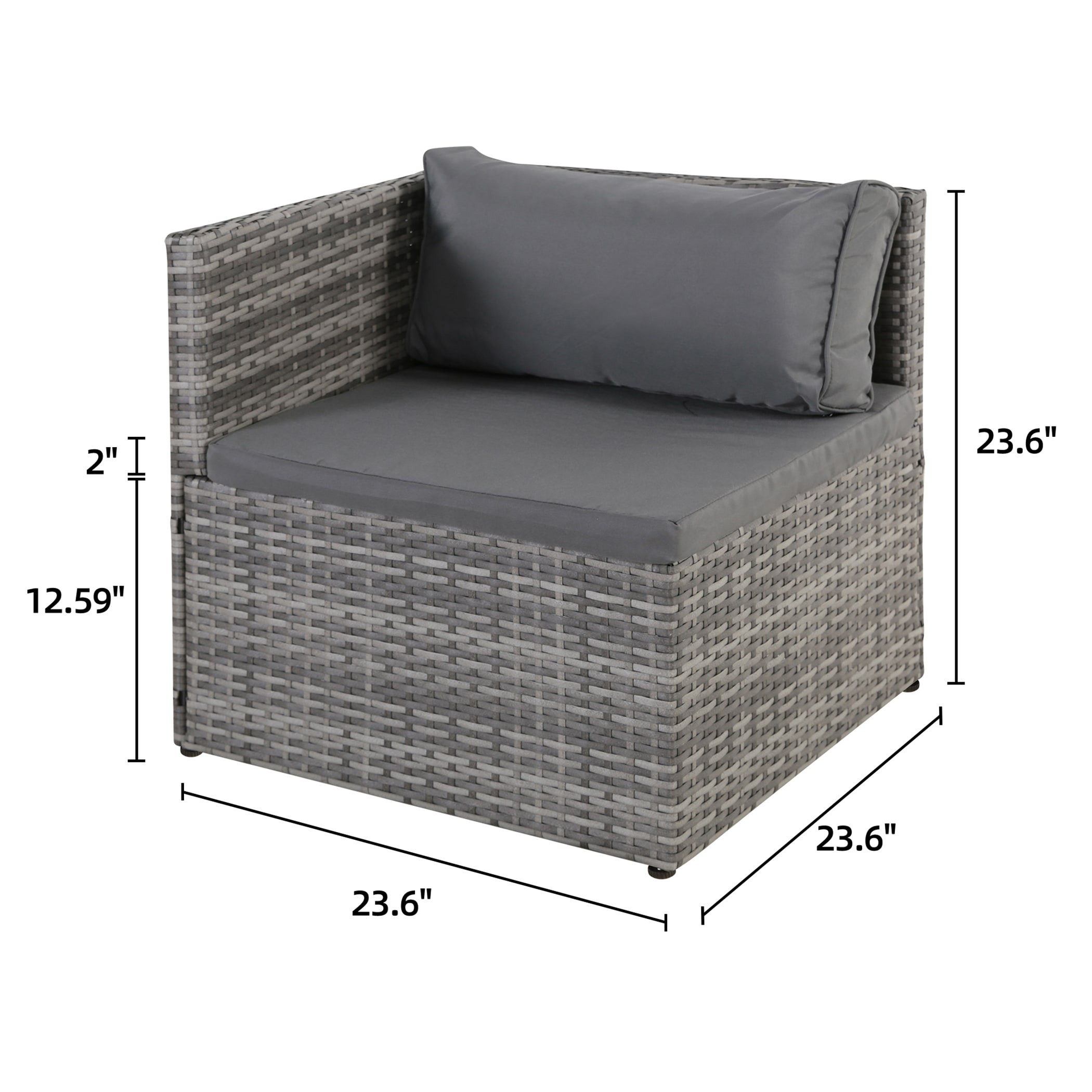 FOREST HOME RS4007-WT Patio-Conversation-Sets - View #3