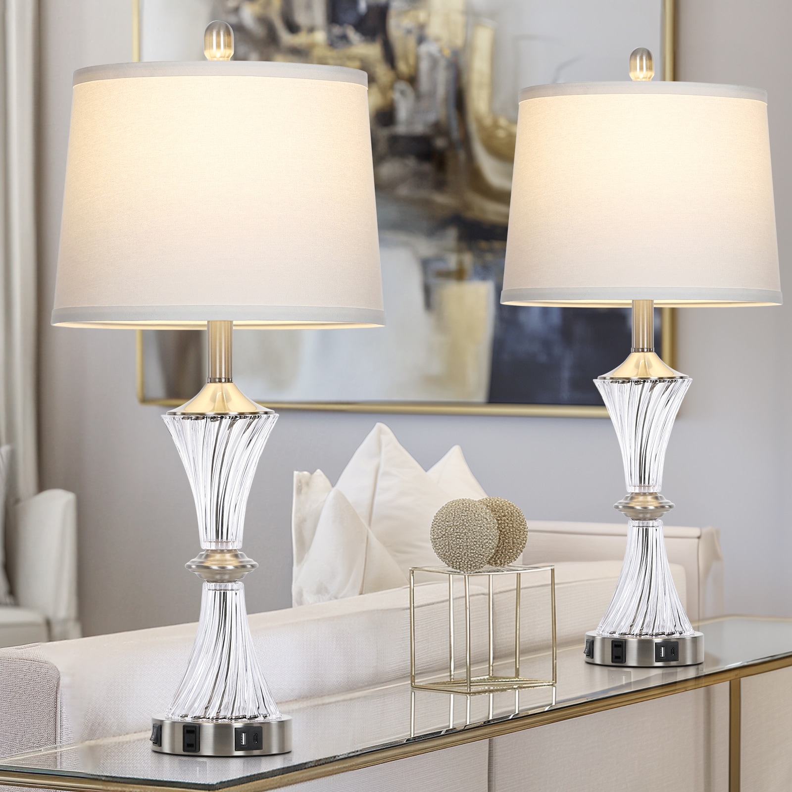 UrFurnishings TD-391 Table-Lamps - View #5