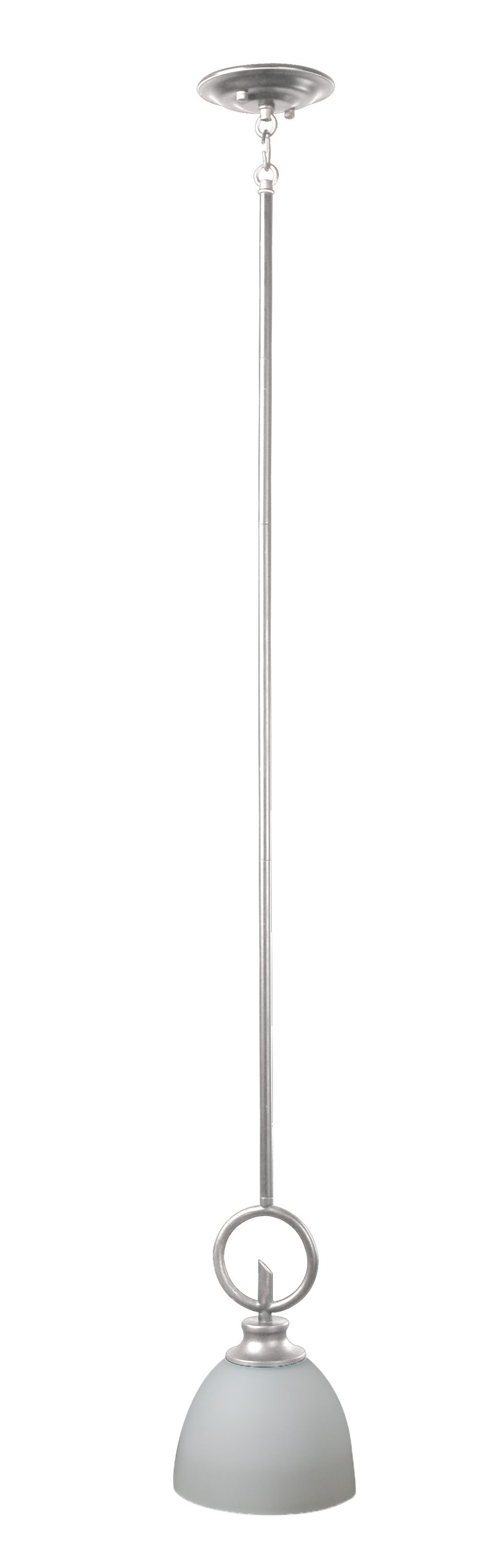 Kelsey Pewter Transitional Cone Mini Hanging Pendant Light | - Whitfield Lighting PT89-6BPT