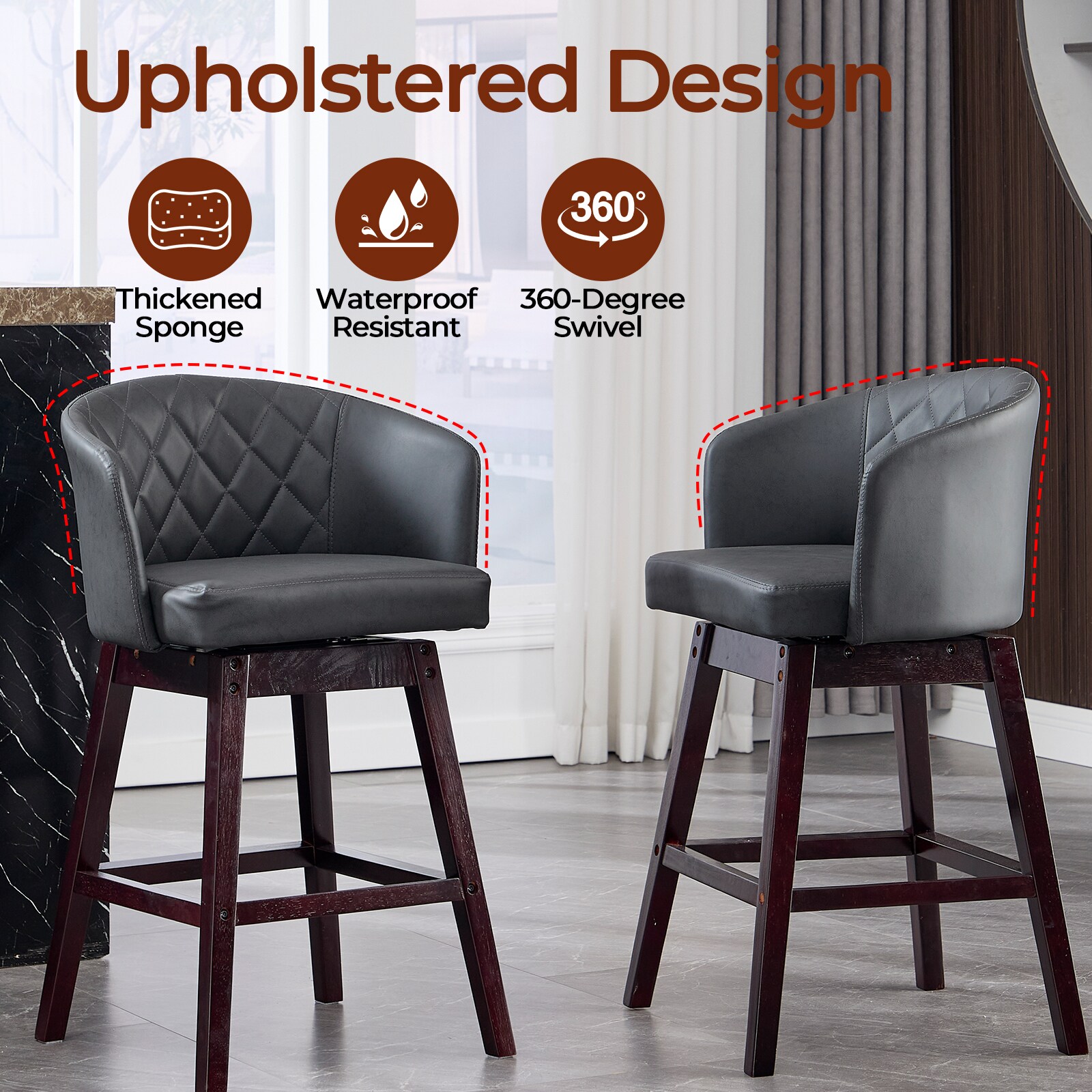 LOVMOR SF-L-2118-BG stools - View #5