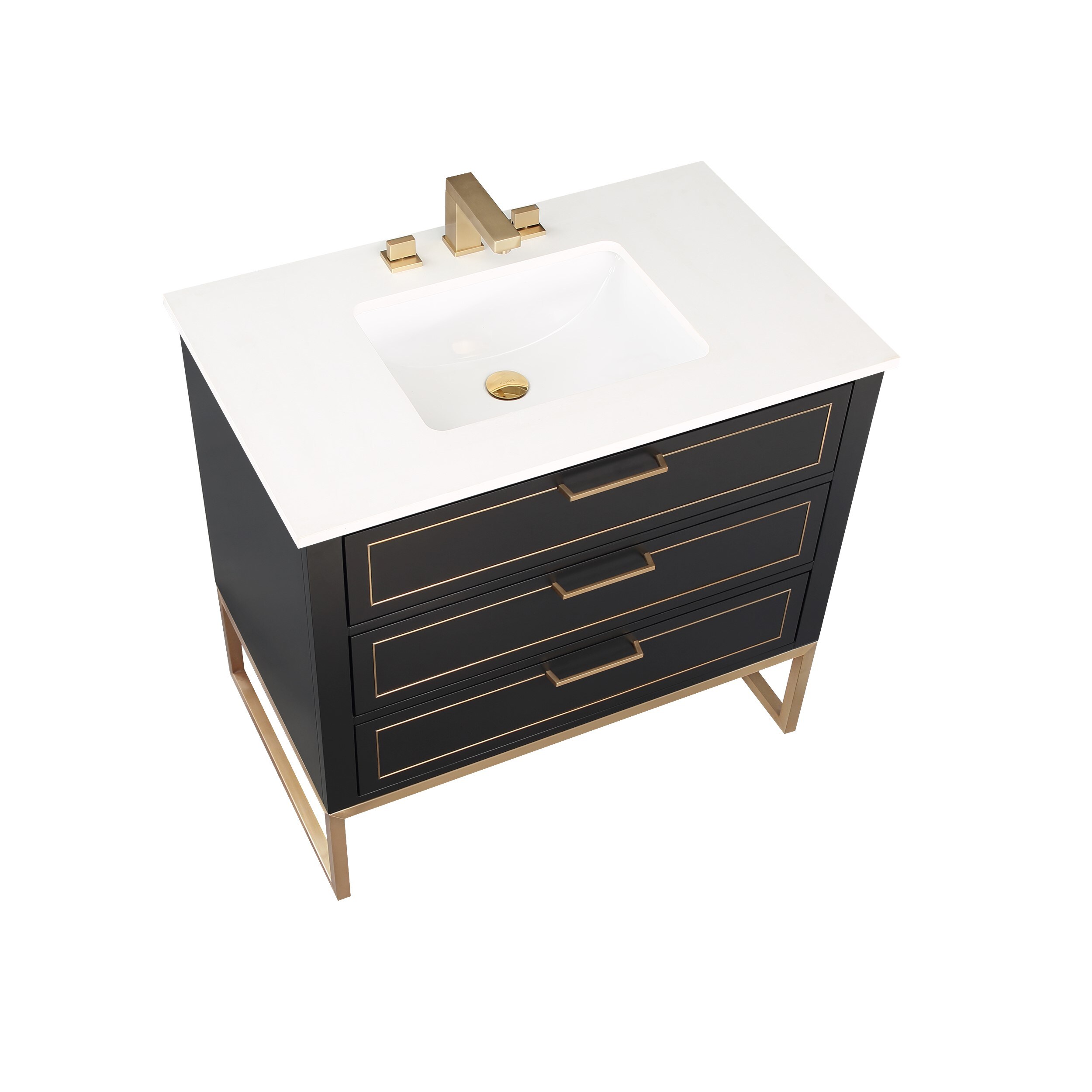 BEMMA V-MK36SFM-04BS-C03S3 Bath-Vanity-Combo - View #3