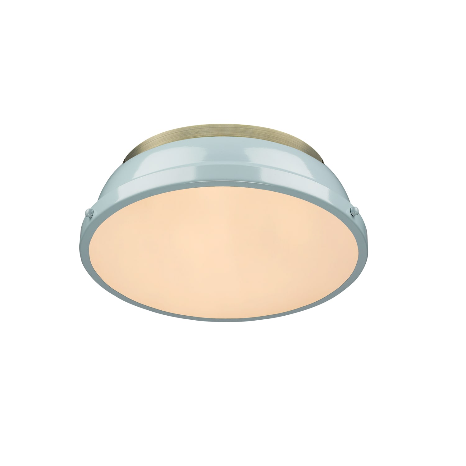 Golden Lighting 3602-14 AB-SF flushmounts - View #3