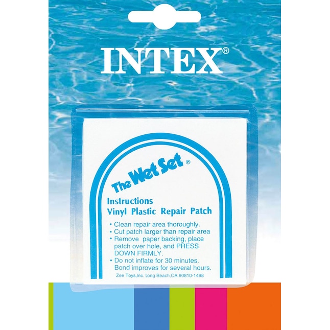 Intex 30 Pack 0 5 Ft Pool Vinyl Repair Patch Kit In The Liner Accessories Department At Lowes Com