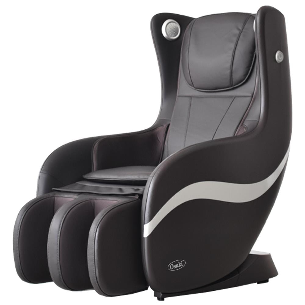 Osaki Brown Faux Leather Powered, Osaki Brown Faux Leather Reclining Massage Chair
