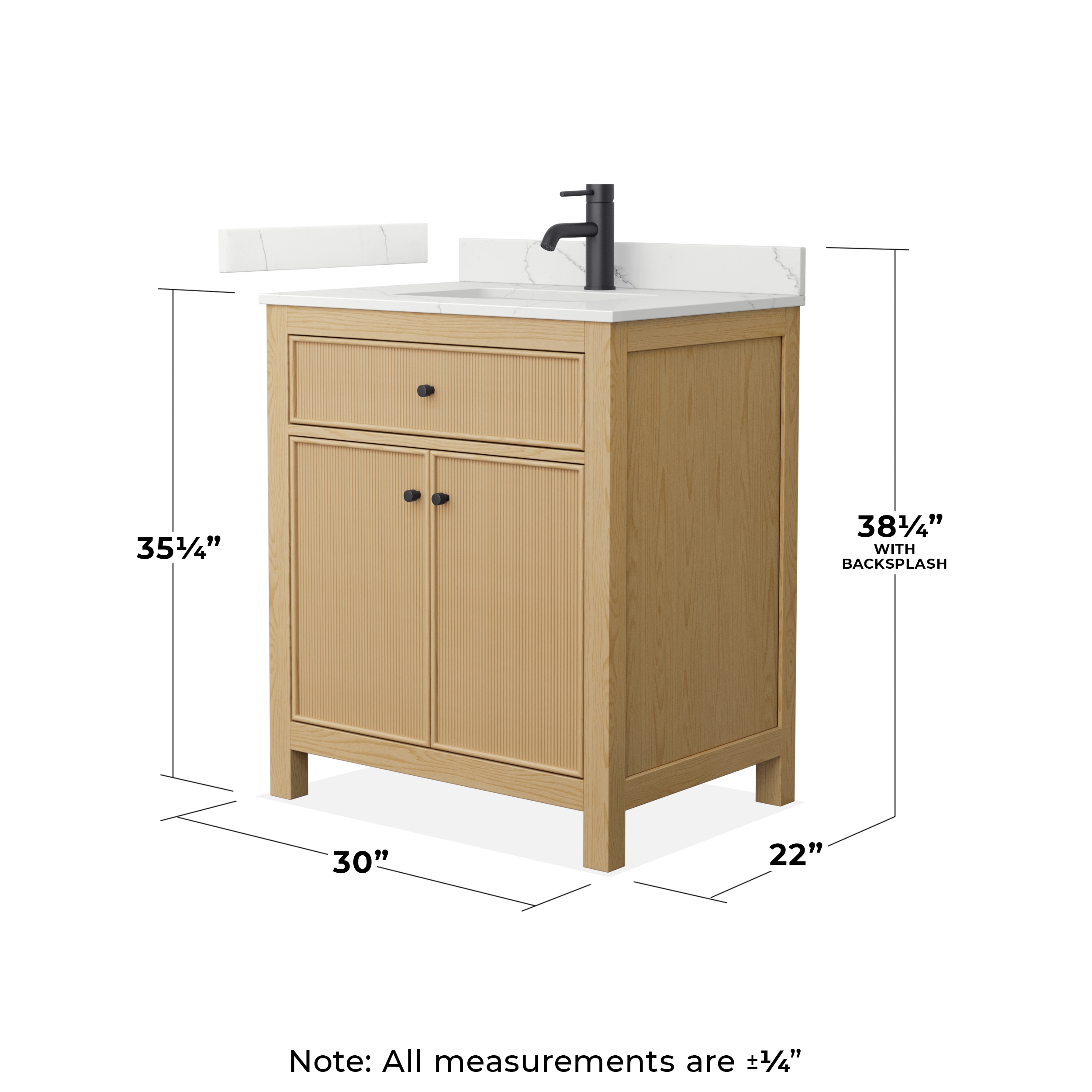 Wyndham Collection WCF929230STBGTUNSMXX Bath-Vanity-Combo - View #5