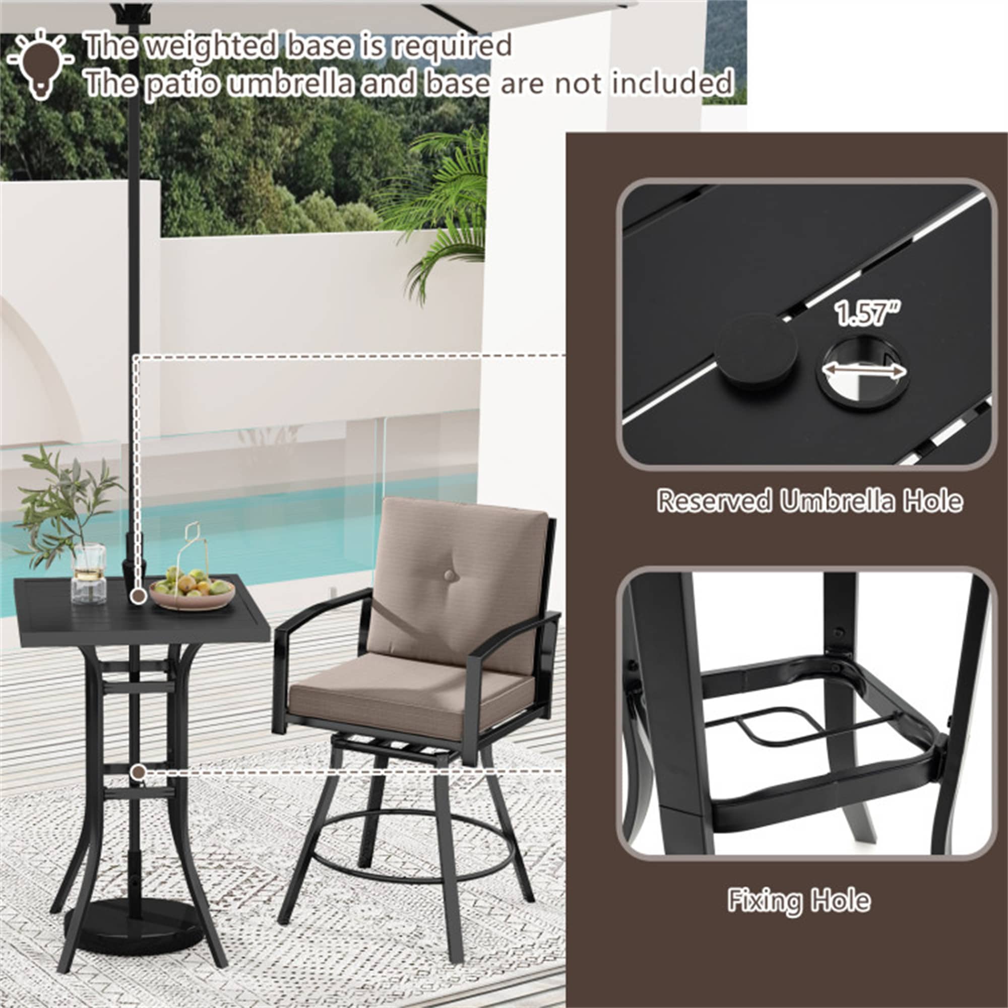 BABOOM BOM-P10965+-CO Patio-Dining-Sets - View #9