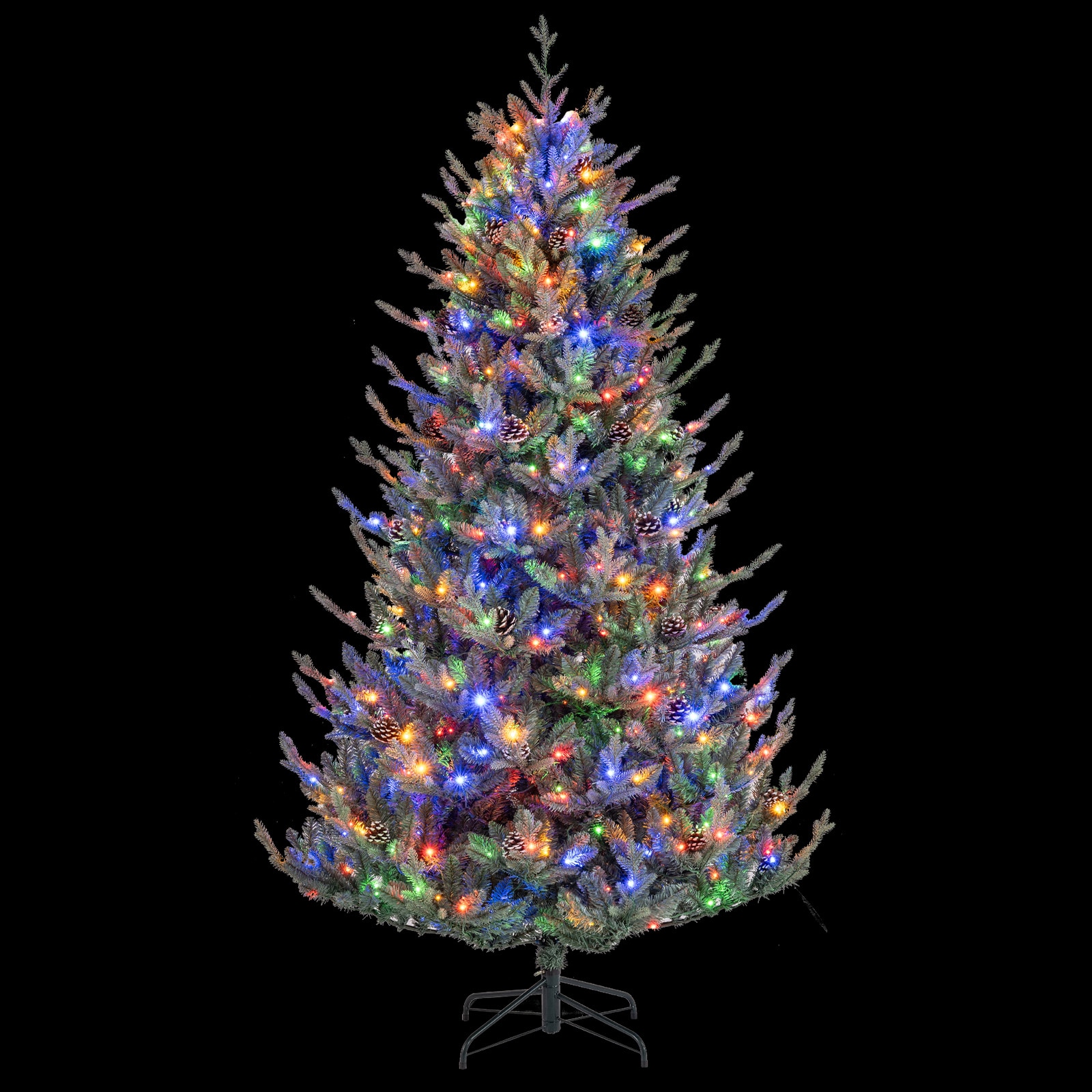 WELLFOR GD-X4YEX-GN Artificial-Christmas-Trees - View #2