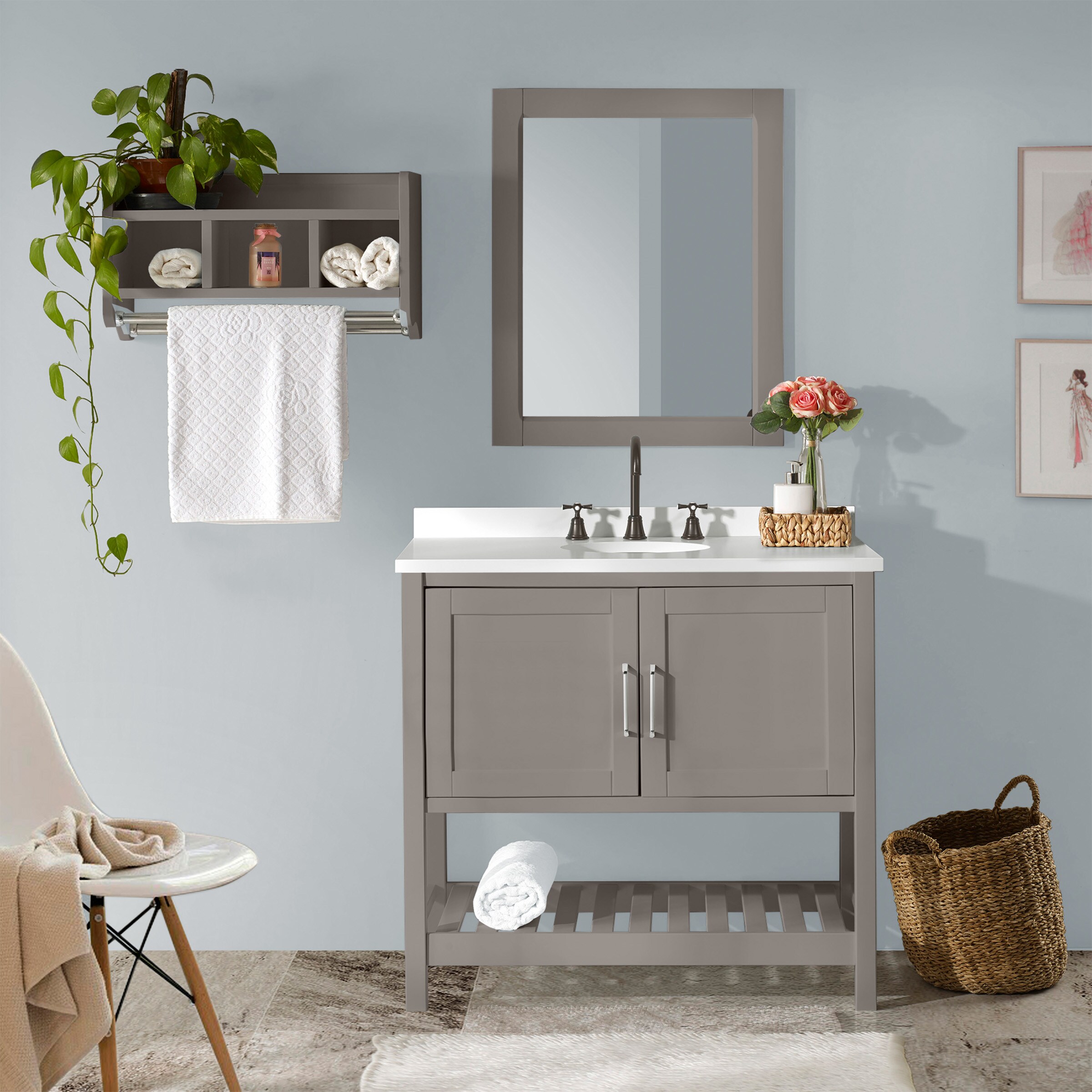 Alaterre Furniture AVAN3640AA vanities - View #9
