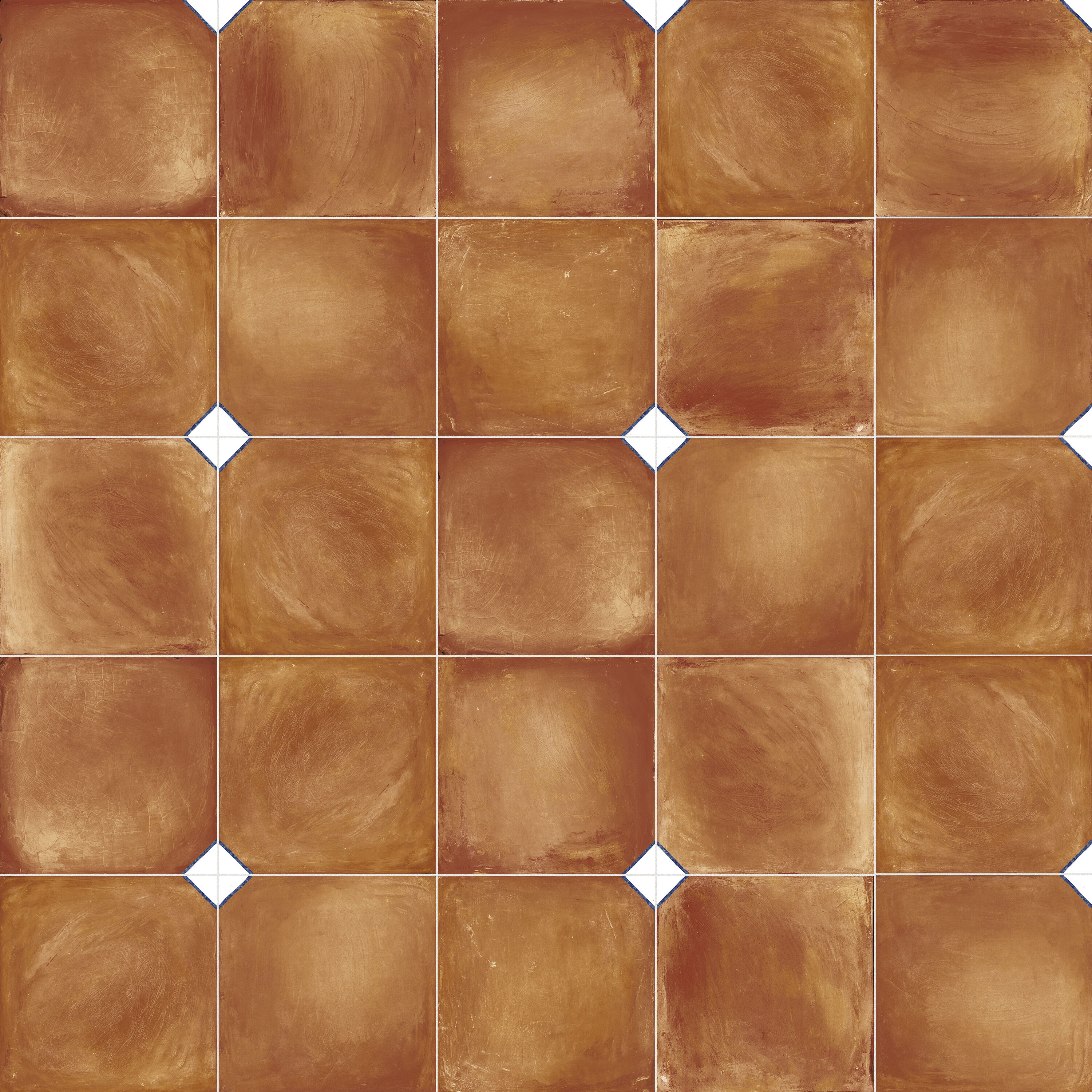 Affinity Tile S1FDCSN8DOC Sample - Sentier des Ocres Coin Blue 8-in x 8-in Multi-finish Porcelain Stone look Floor and Wall Tile