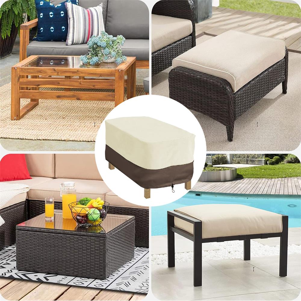 Patio Furniture Cover with Padded Handle and Click-Close Straps-77 x 43 x 30 Inches | Costway