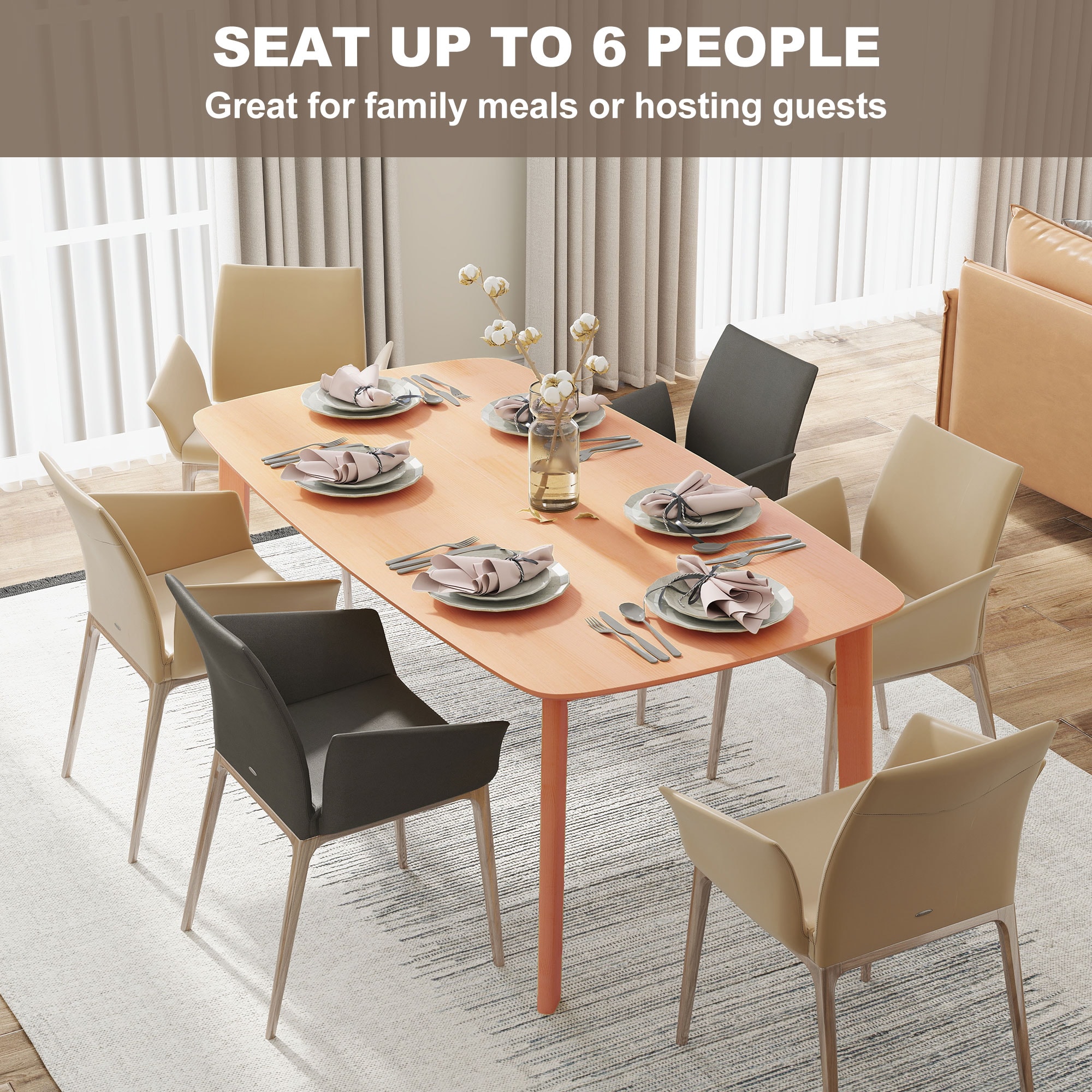 Tinyhomie LW-WEM-6537 Dining-Tables - View #6
