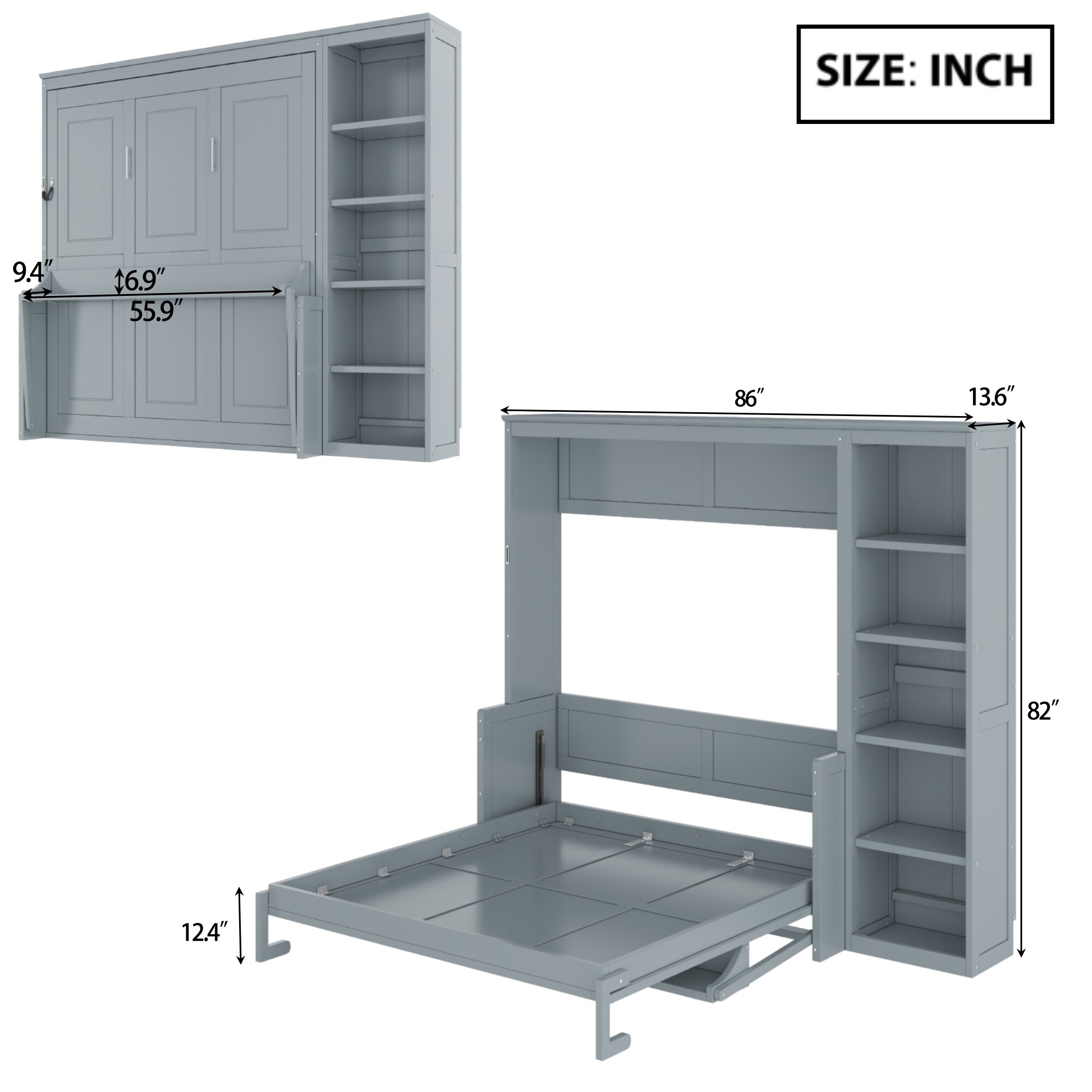 LUXEYARD DS-J-113BKSF bookcases - View #5