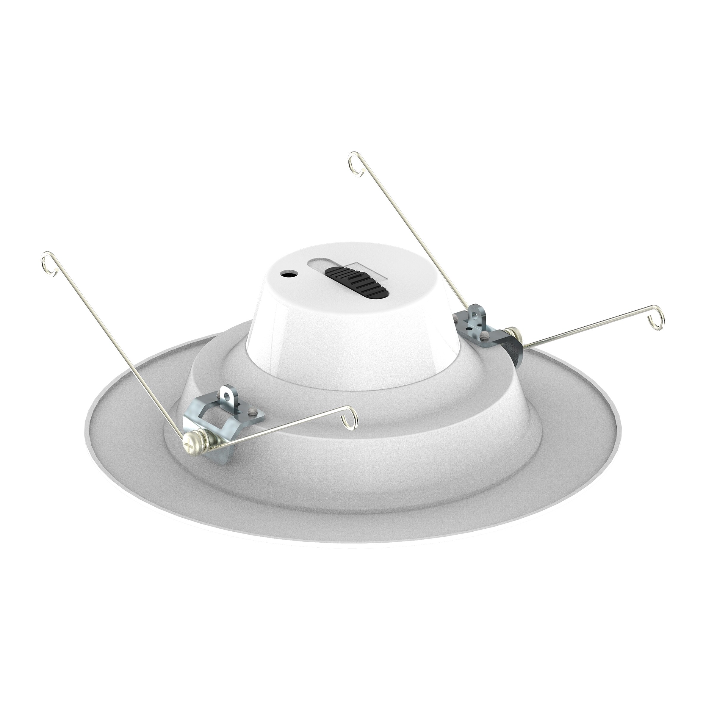 Utilitech Retrofit Kit 6 Pack White 5-in or 6-in 925-Lumen Switchable White Round Dimmable LED Canned Recessed Downlight (6-Pack)