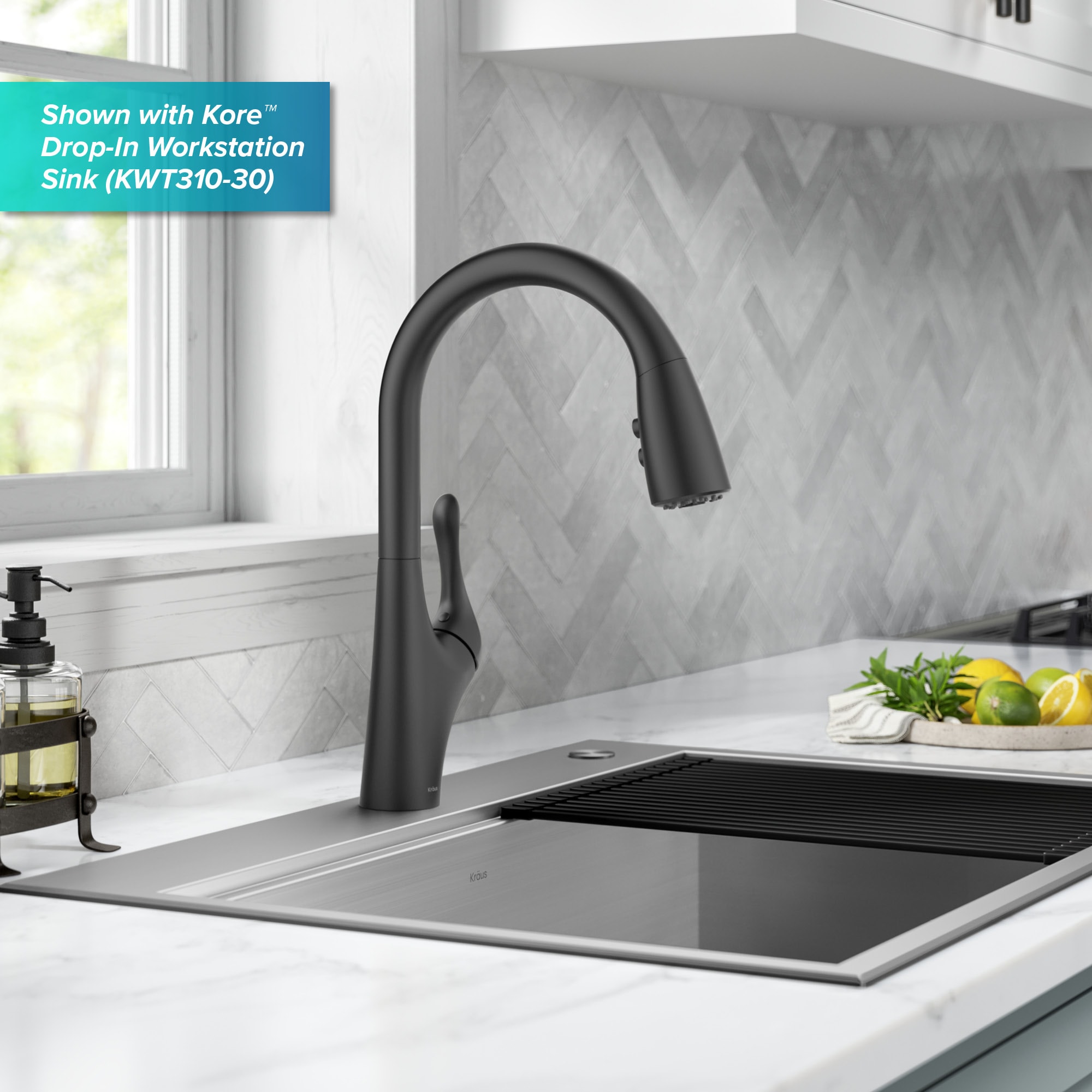 Kraus KPF-1674MB Kitchen-Faucets - View #4