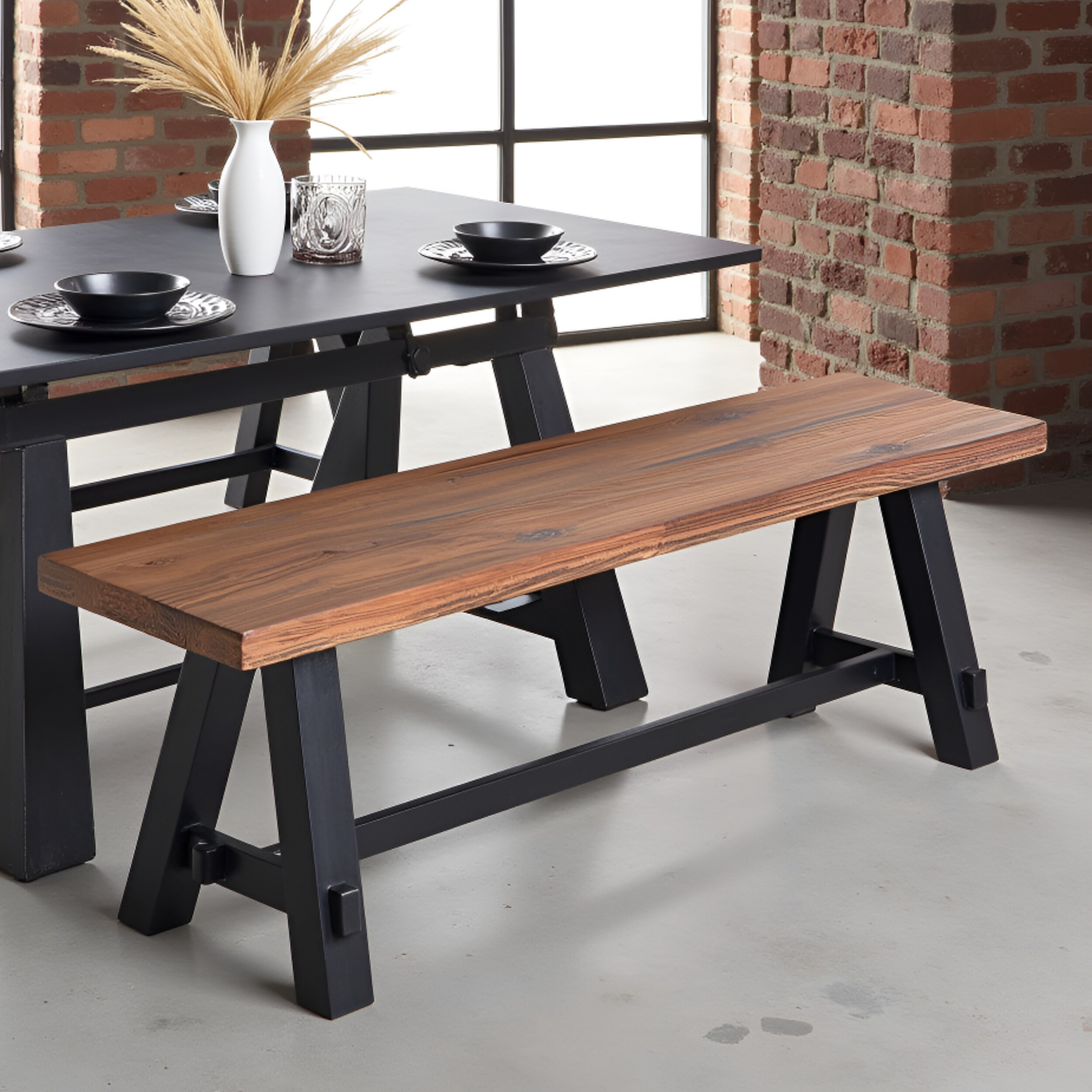 Alaterre Furniture ANAD04RNB bench - View #5