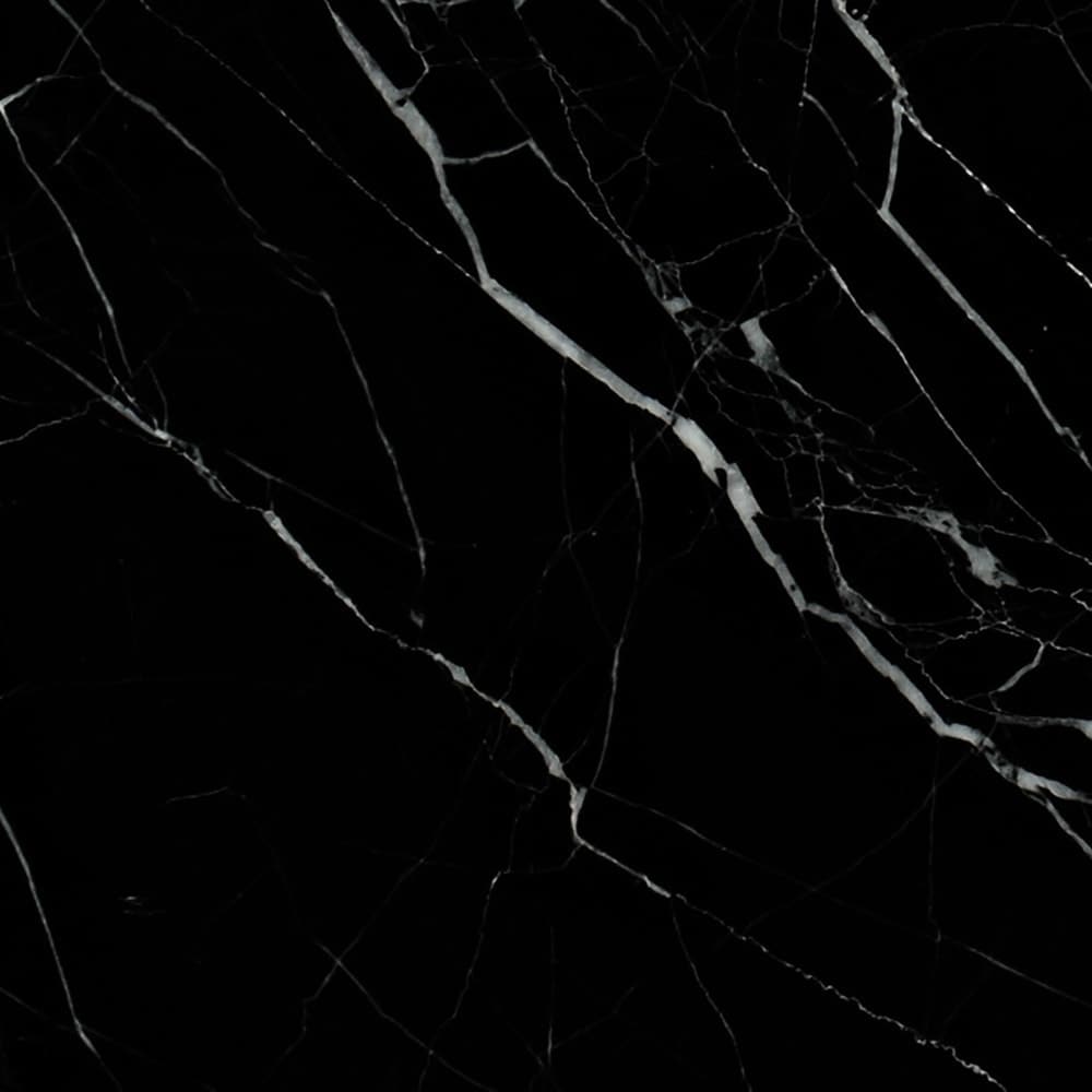 Marble Systems Black Honed Black 6-in x 6-in Honed Natural Stone Marble ...