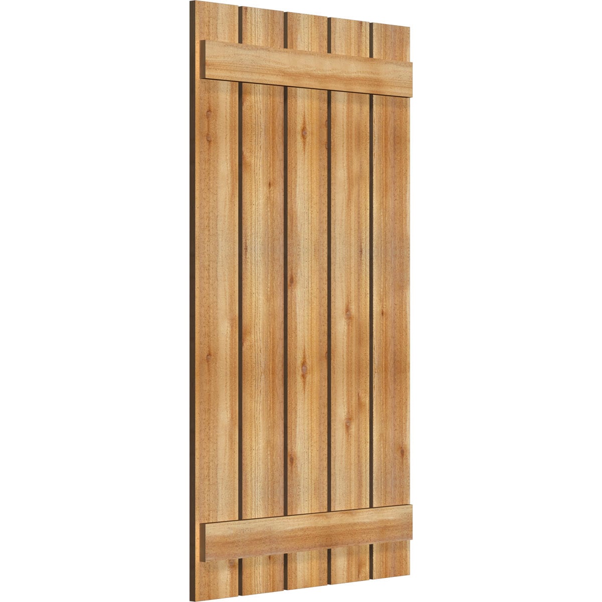 Ekena Millwork RBS06S29X053RWR Exterior-Shutters - View #2