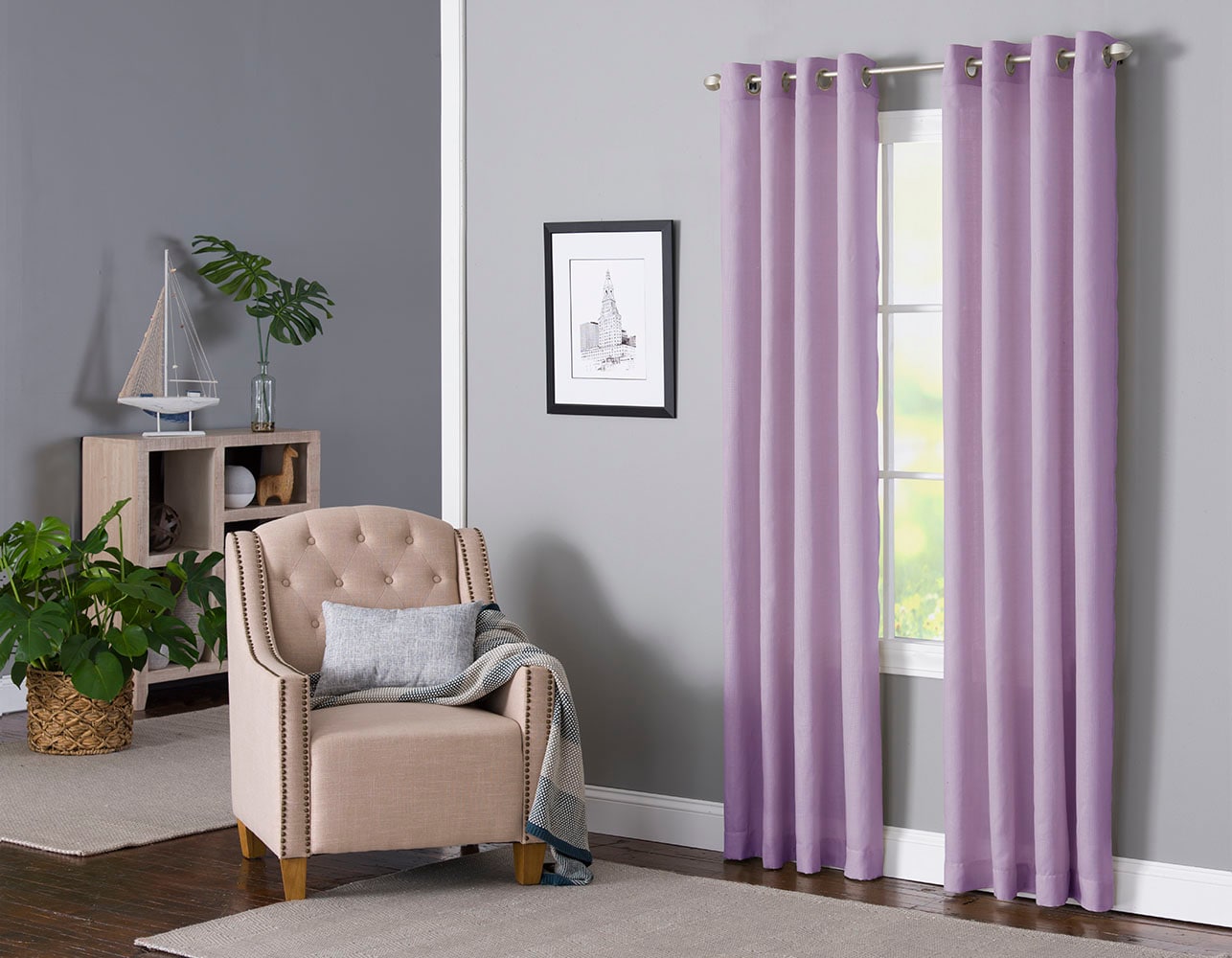 LIVING LOGIC X768  .33284ZBG curtains - View #2