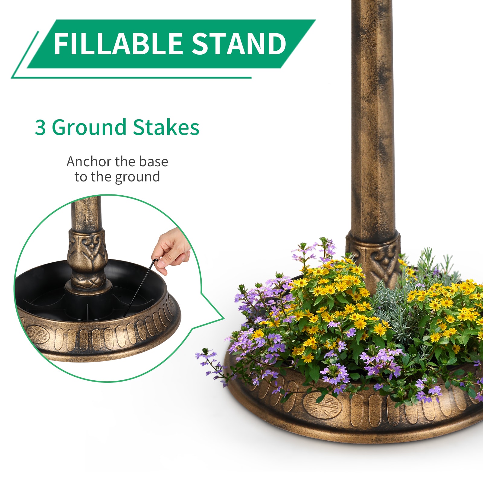 Winado 358964045255 birdbaths - View #6