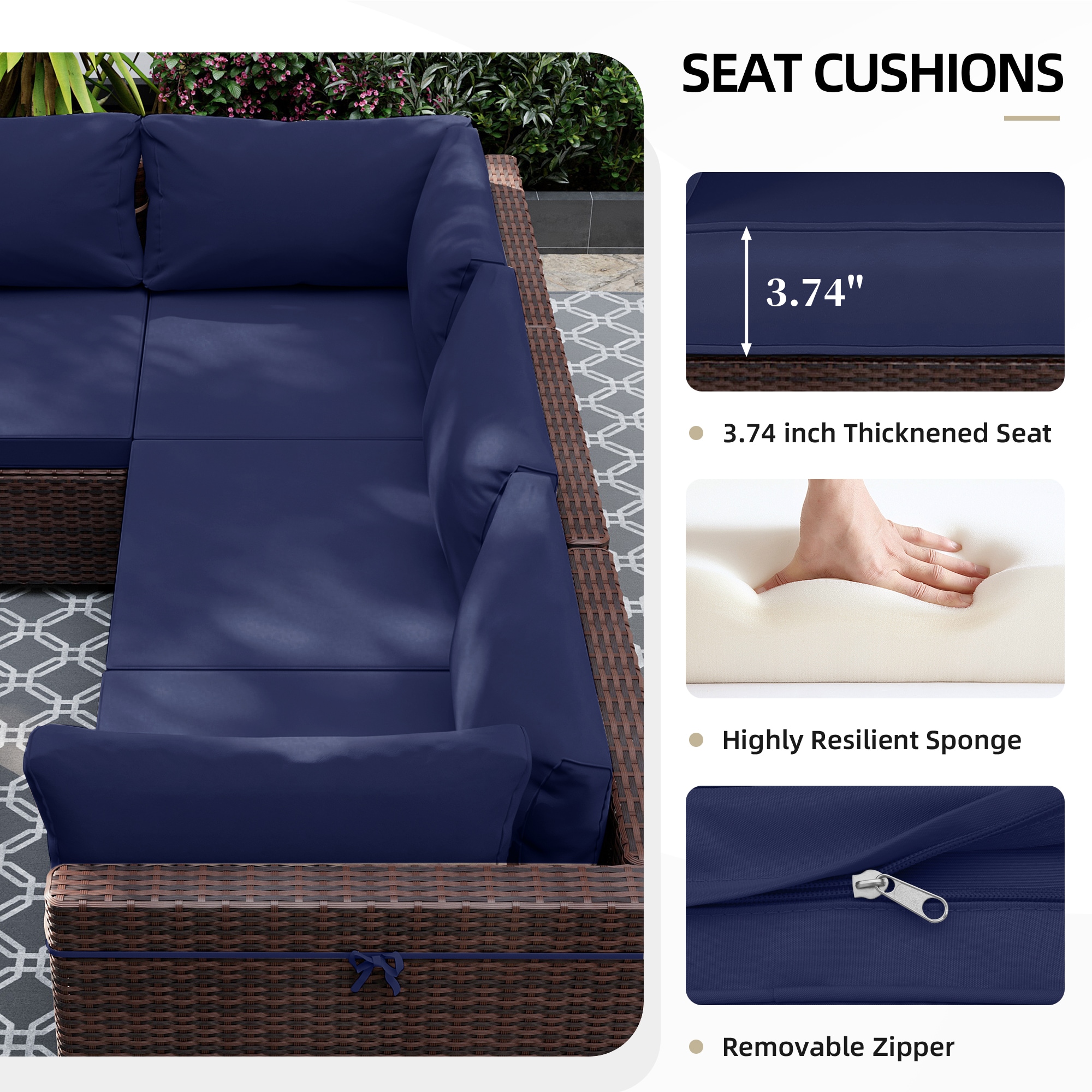 UPHA US1TBSF250532 Patio-Conversation-Sets - View #5