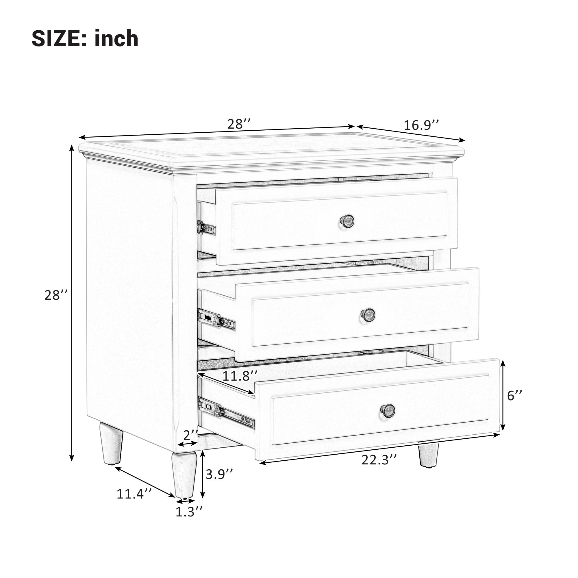 Bella Depot BDS-319366D nightstands - View #5