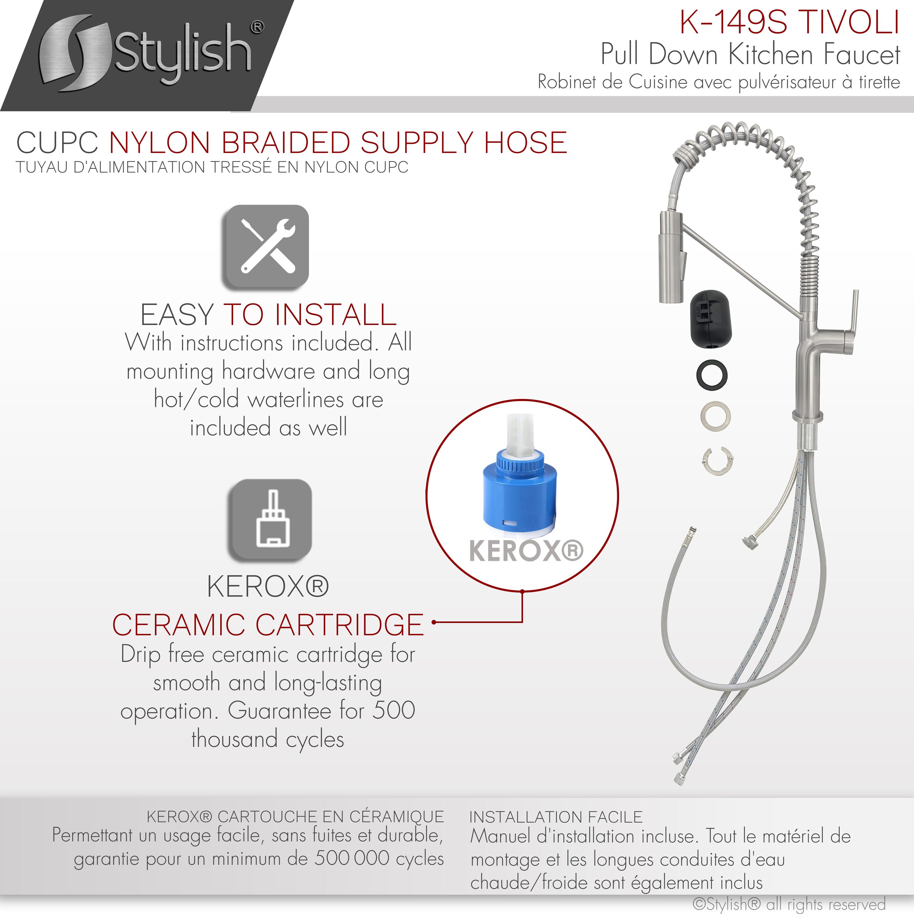 Stylish K-149S Kitchen-Faucets - View #10