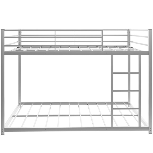 Clihome Metal Bunk Bed Full Over, Ikea Metal Bunk Bed Manual