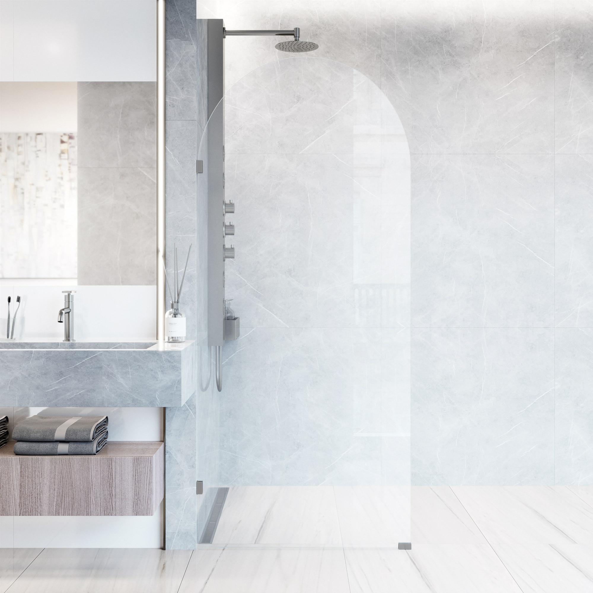 VIGO VG6094STCL3478 Shower-Doors - View #6
