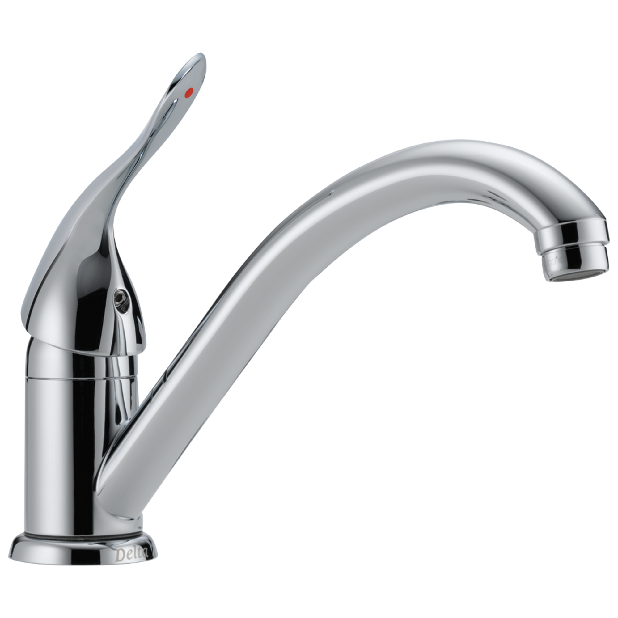 Delta 101LF-HDF Commercial Chrome Single Handle Deck-mount Kitchen Faucet