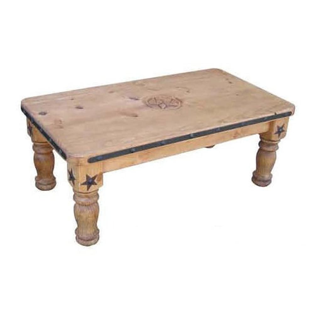 rustic star coffee table