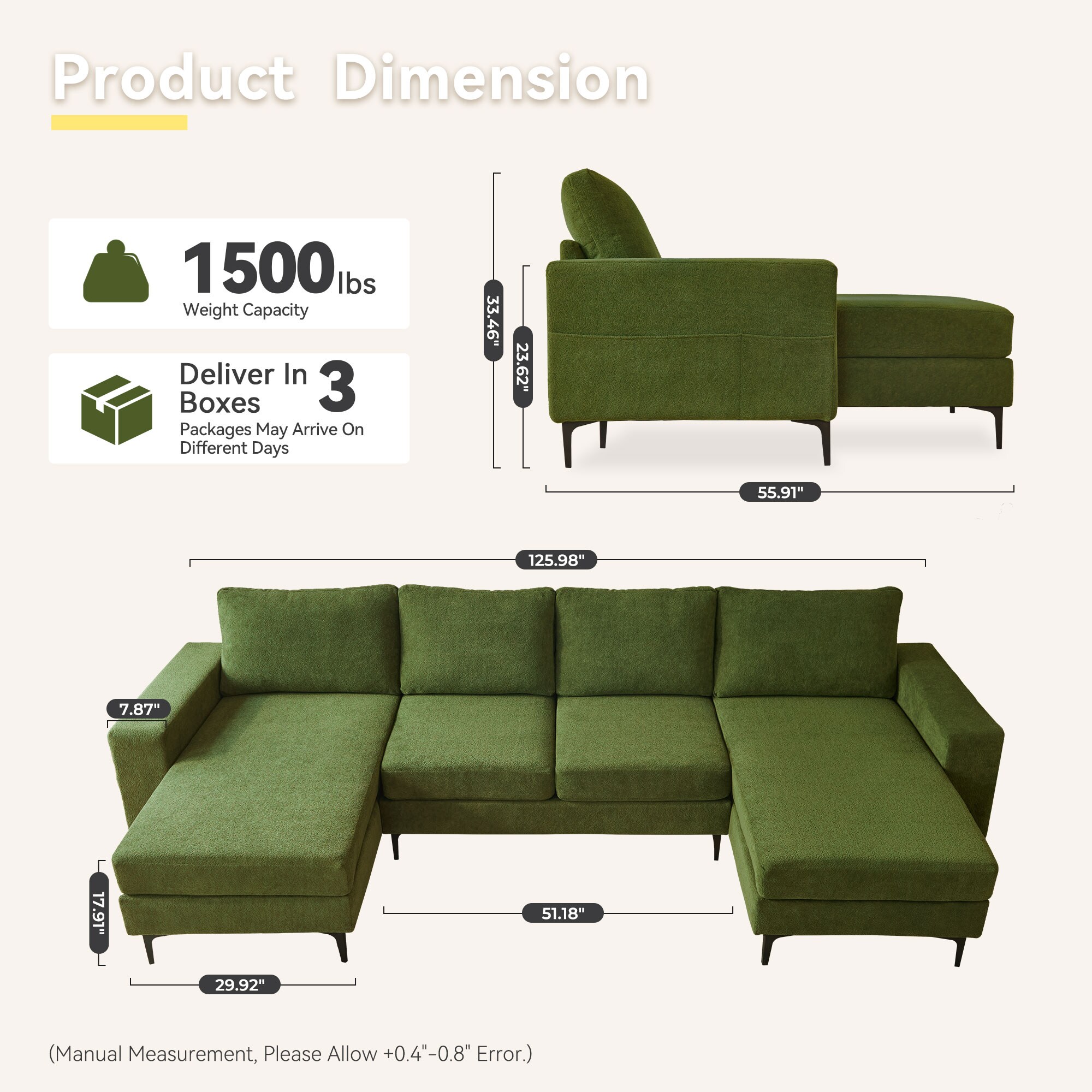 Pouuin SKIKI-670 Sofas-Loveseats - View #2